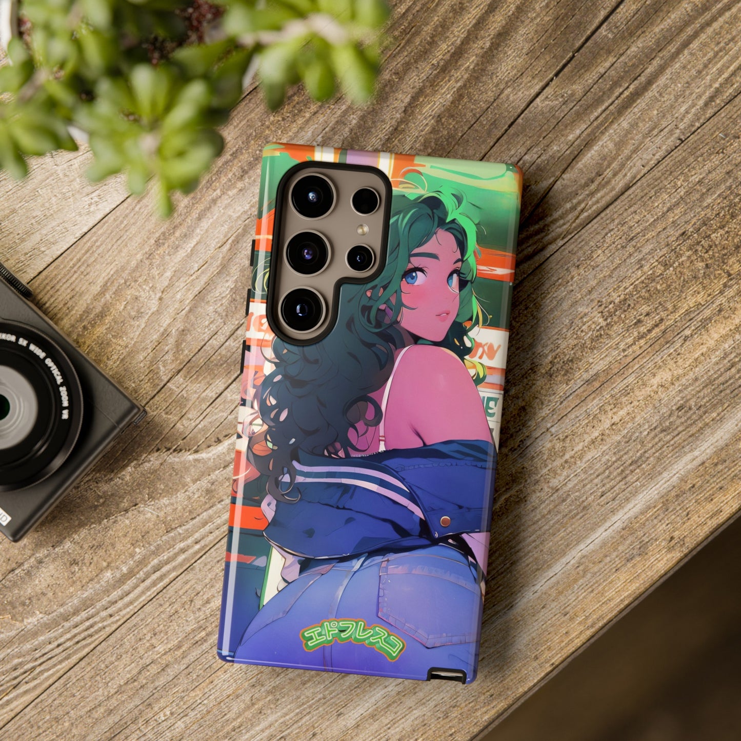 Anime Style Art Tough Cases- "Brat in the Arcade"