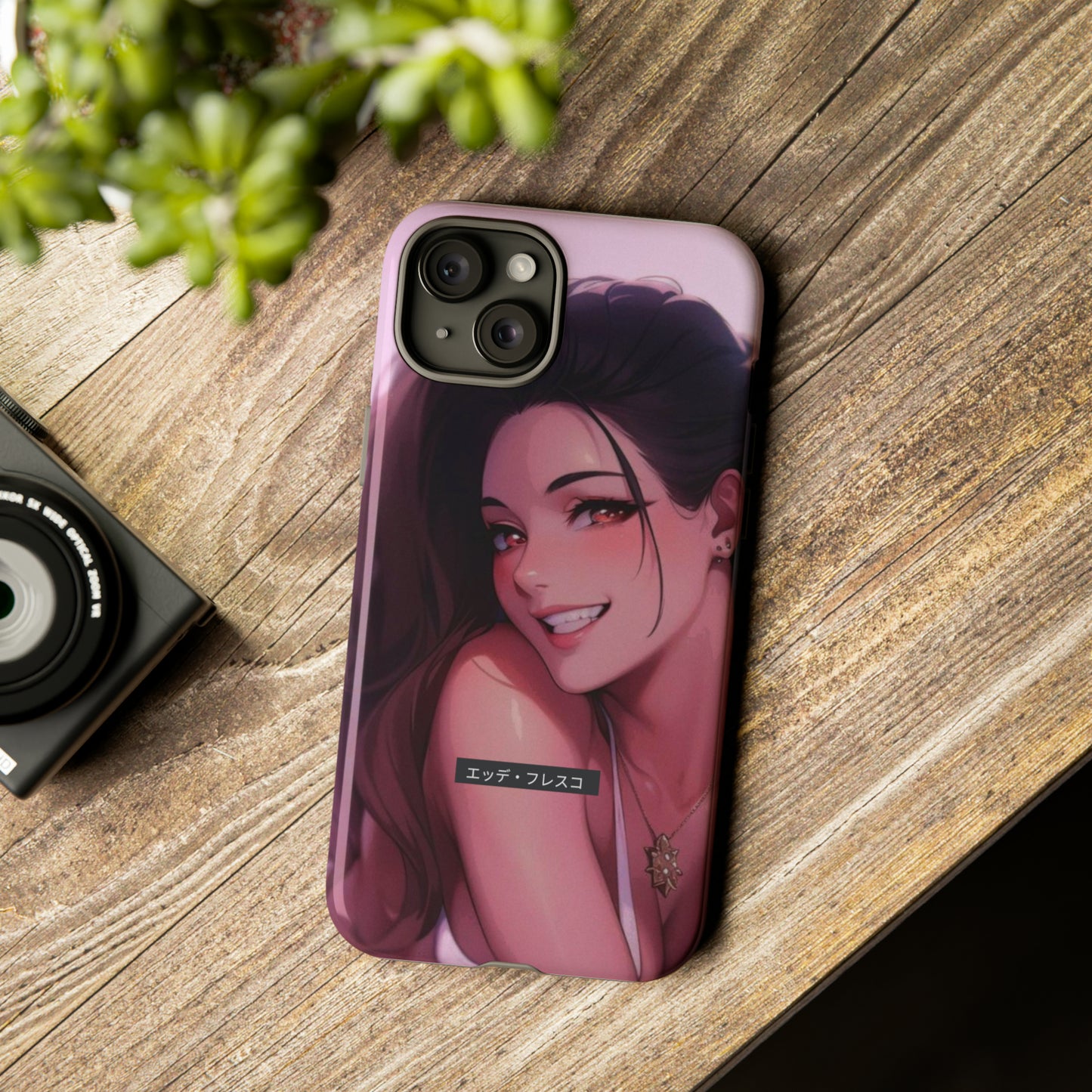 Anime Style Art Tough Cases- "80s Chick"