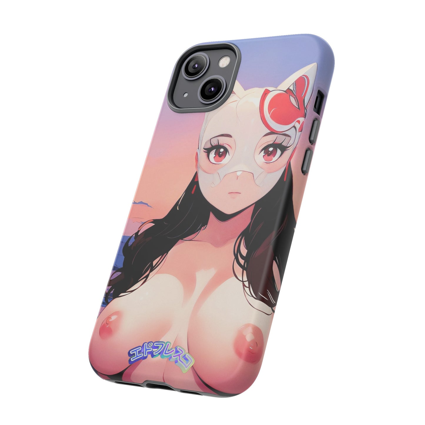 Anime Style Art Tough Cases- "Busty Sunset"