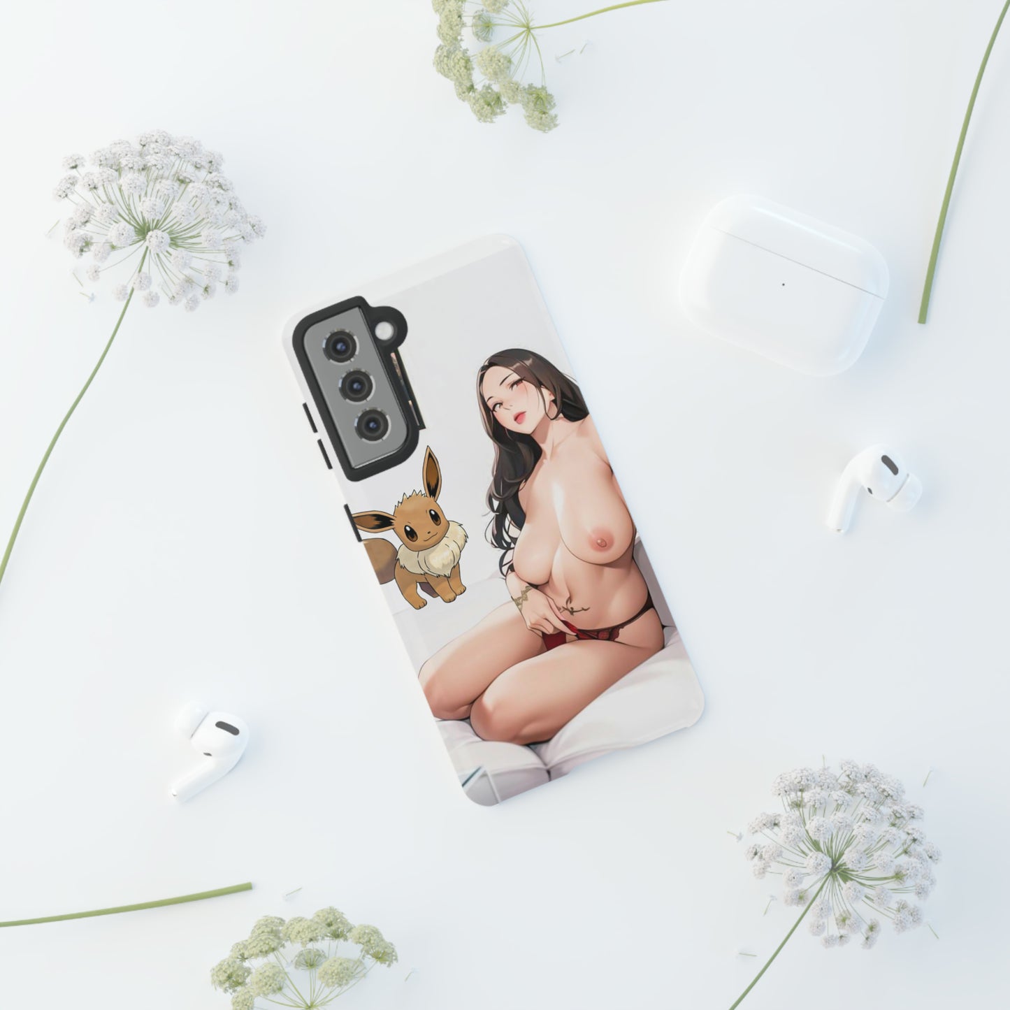 Her Best Friend- Anime Style Art Tough Cases
