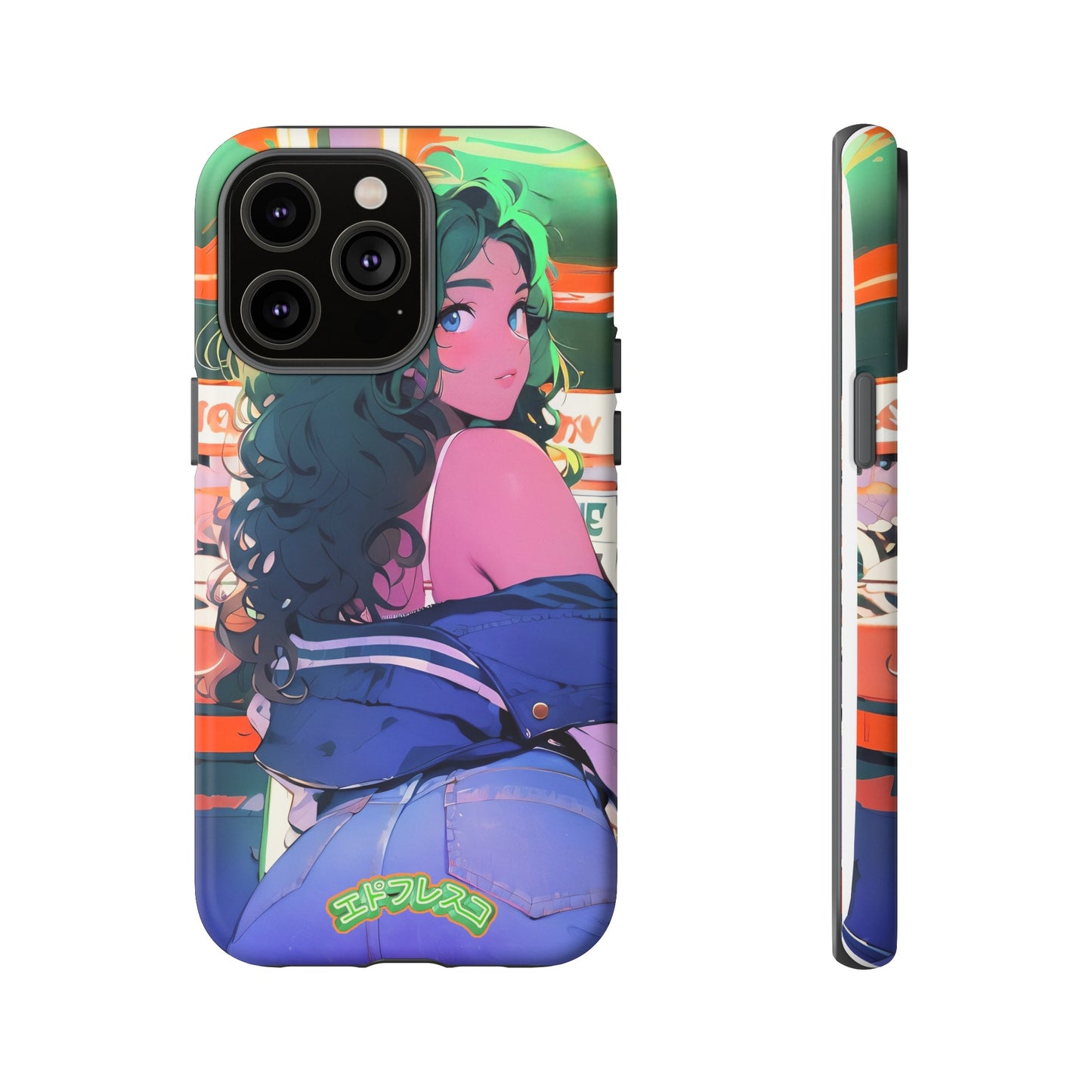 Anime Style Art Tough Cases- "Brat in the Arcade"