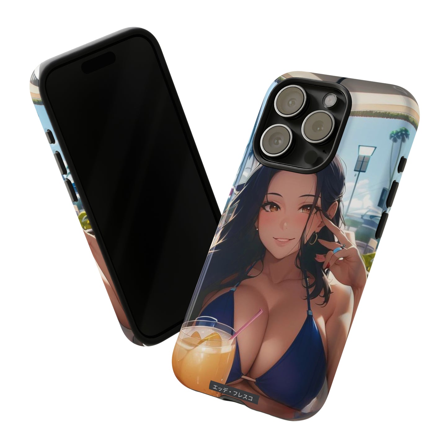 Vacation Baby- Anime Style Art Tough Cases