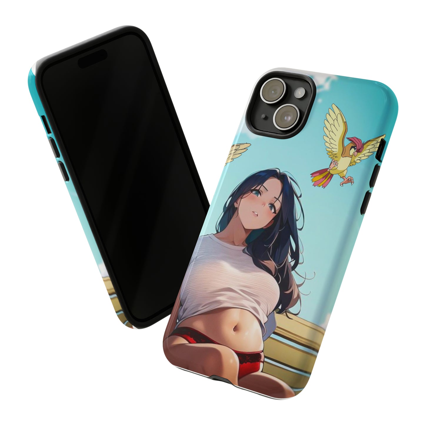 Friends in the Sky- Anime Style Art Tough Cases