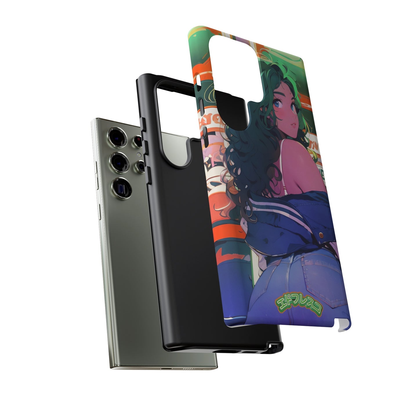 Anime Style Art Tough Cases- "Brat in the Arcade"