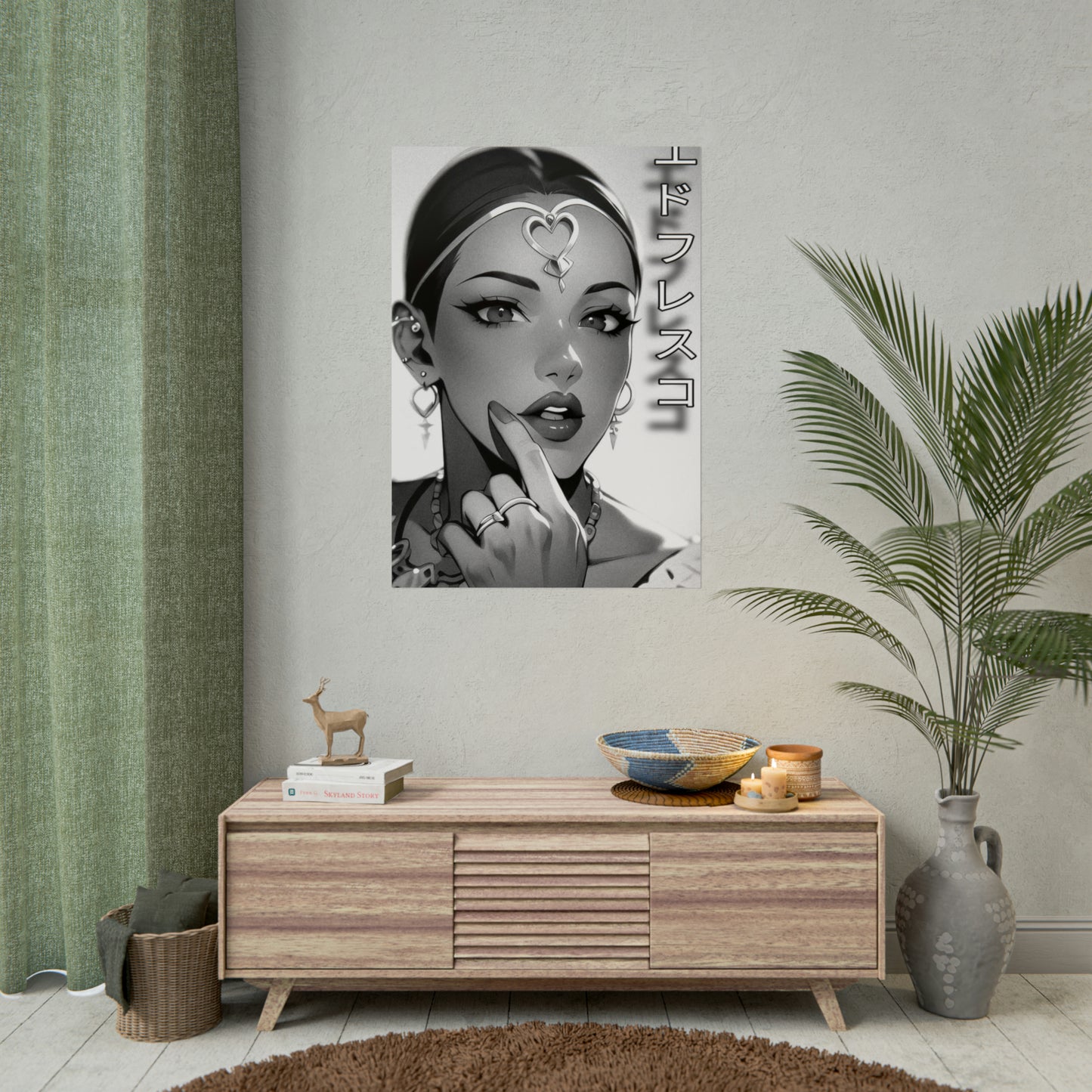 Anime Style Art Rolled Posters- "See ya Stud"