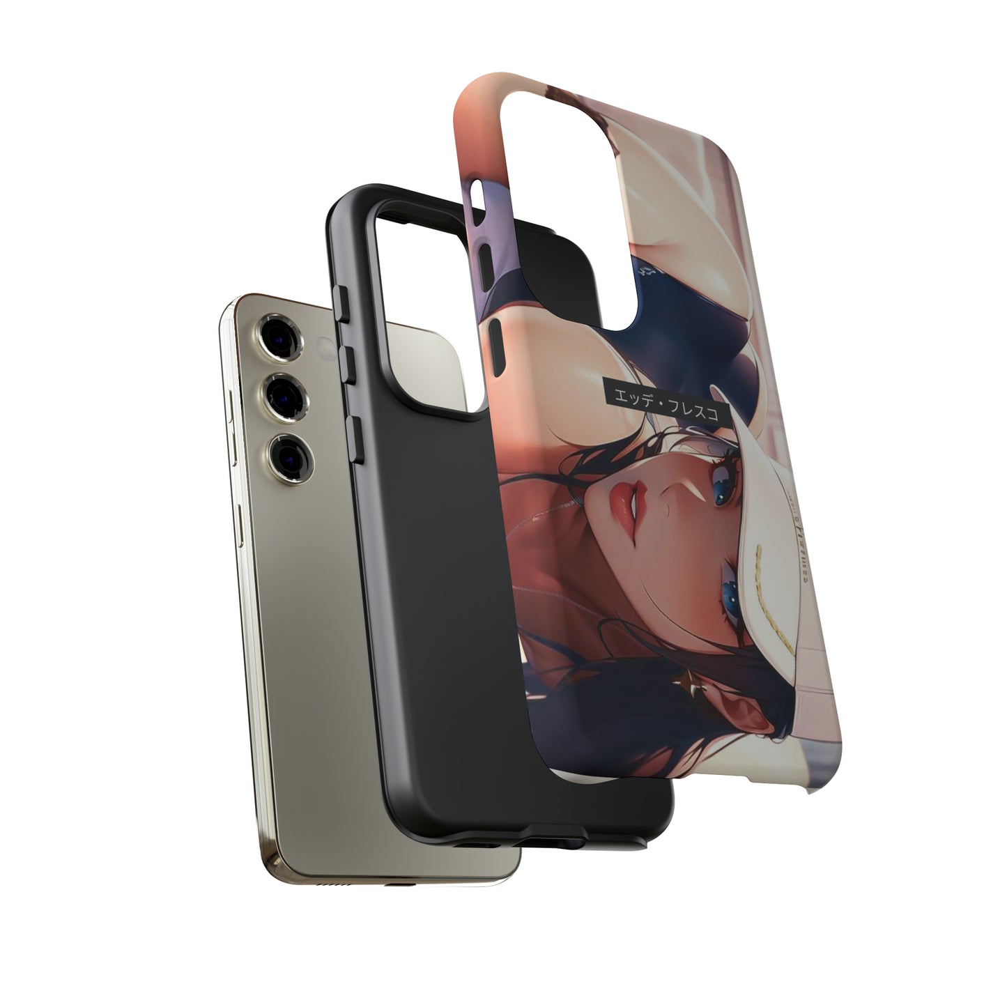 Anime Style Art Tough Cases- "She's too Kind"