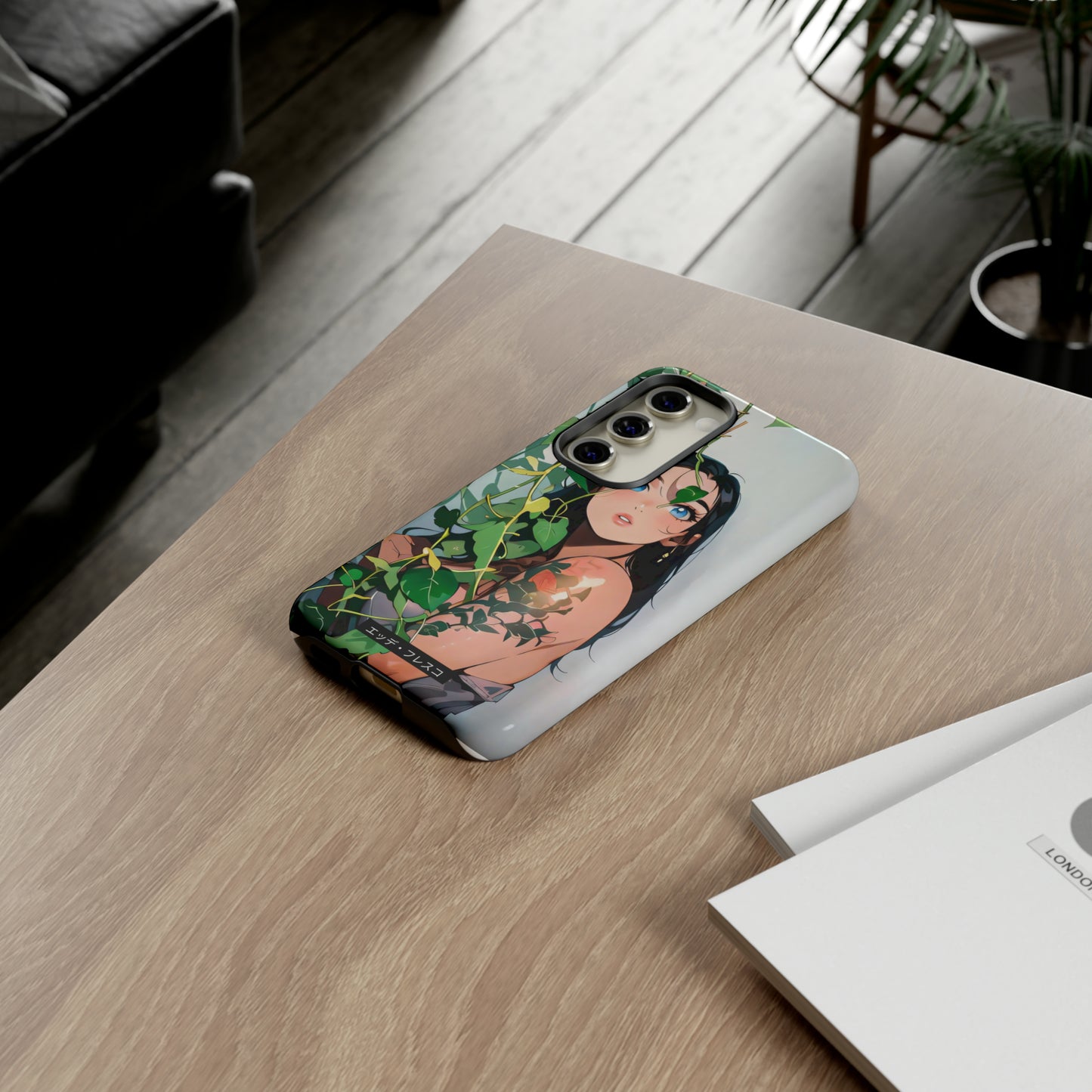 Anime Style Art Tough Cases- "She's Shy"