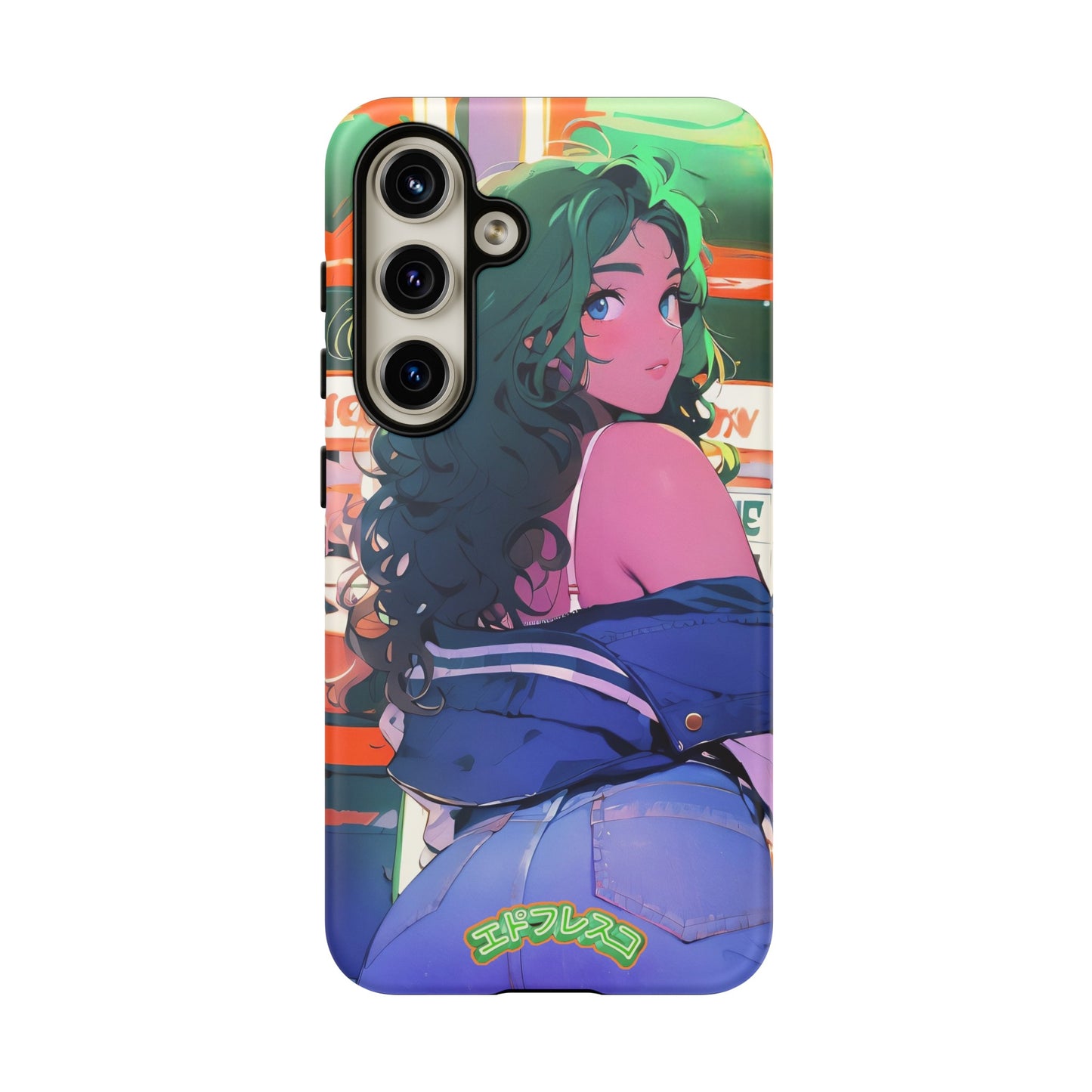 Anime Style Art Tough Cases- "Brat in the Arcade"