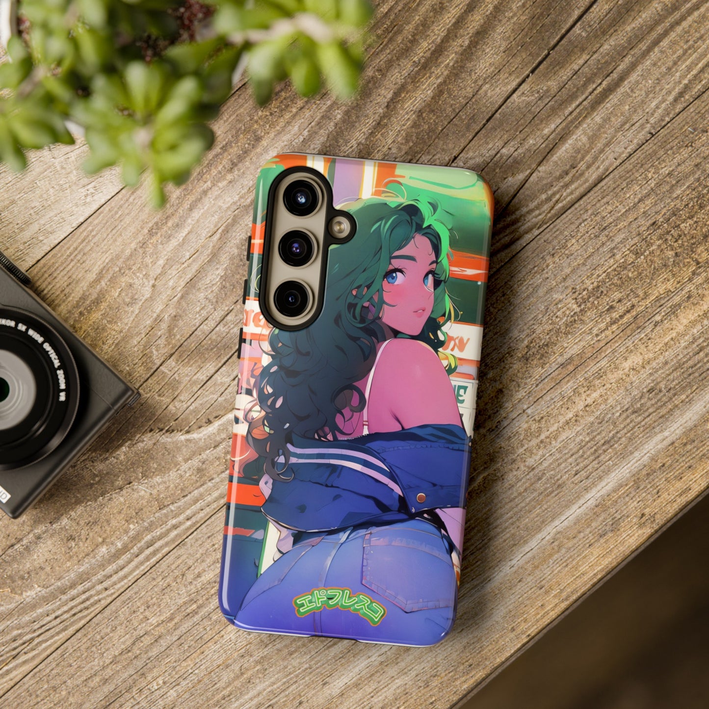 Anime Style Art Tough Cases- "Brat in the Arcade"