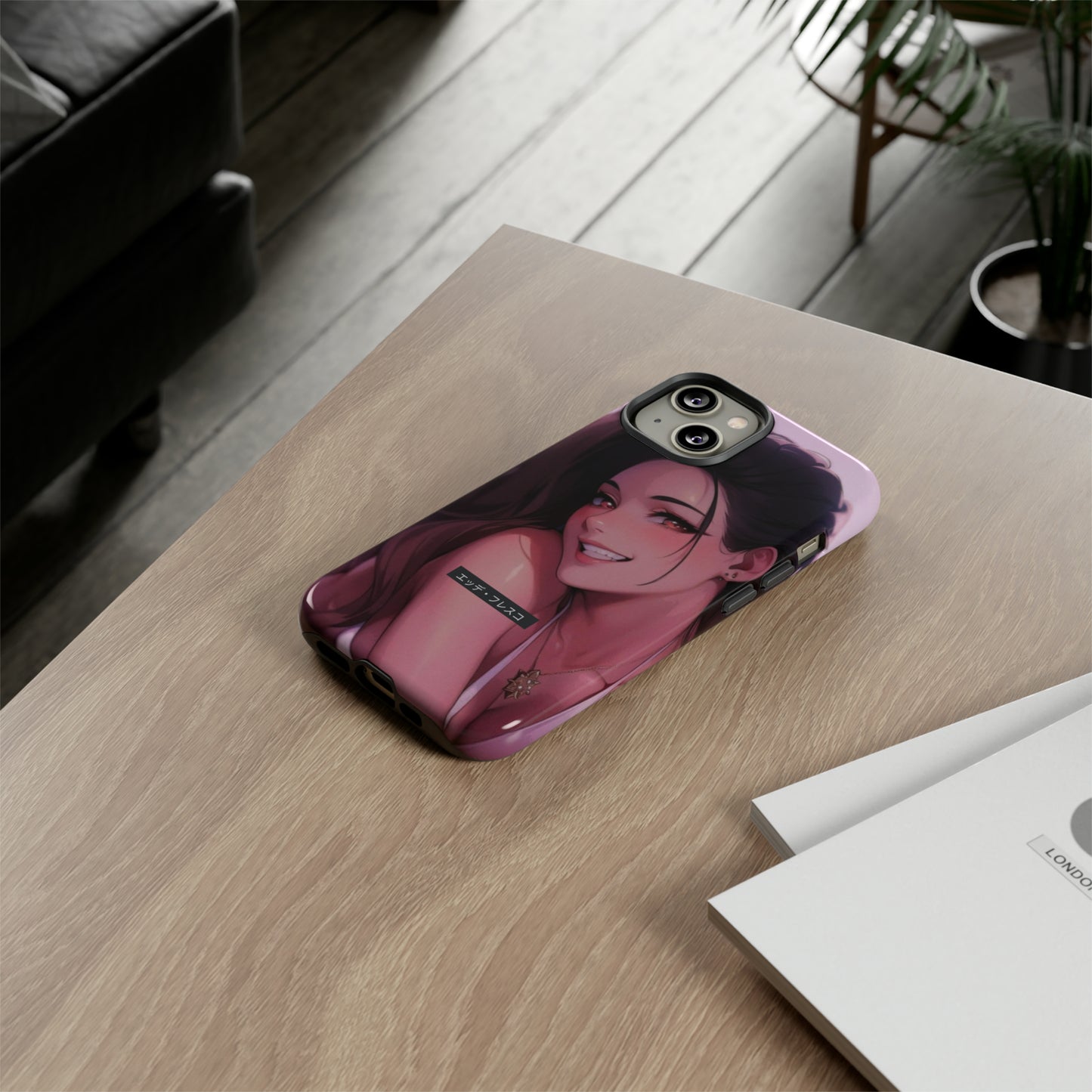 Anime Style Art Tough Cases- "80s Chick"