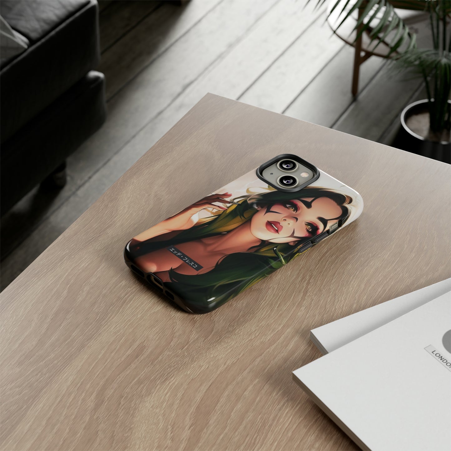 Anime Style Art Tough Cases- "My Wife is Always Smiling 2"