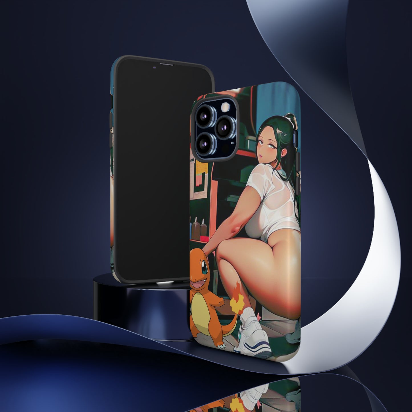 Arcade with Char- Anime Style ArtTough Cases