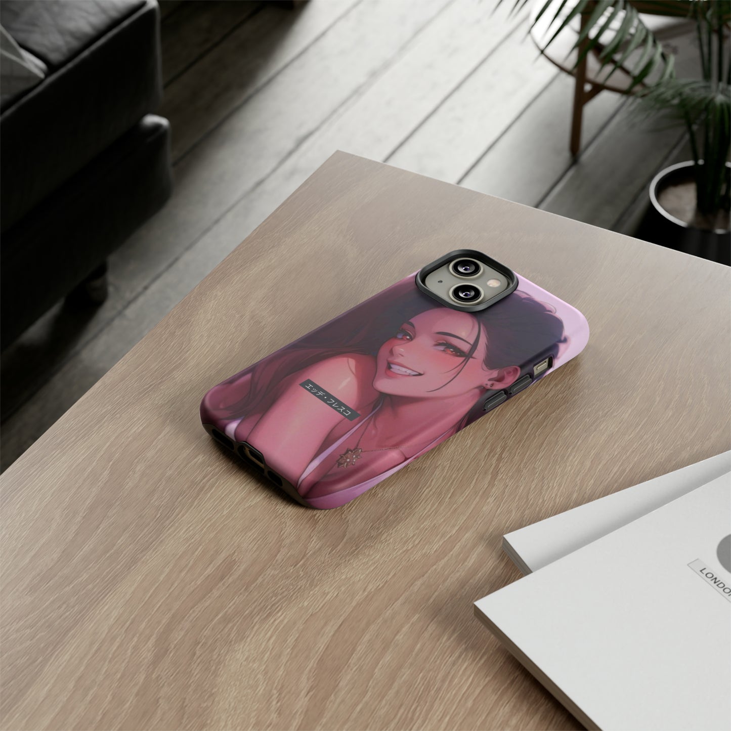 Anime Style Art Tough Cases- "80s Chick"