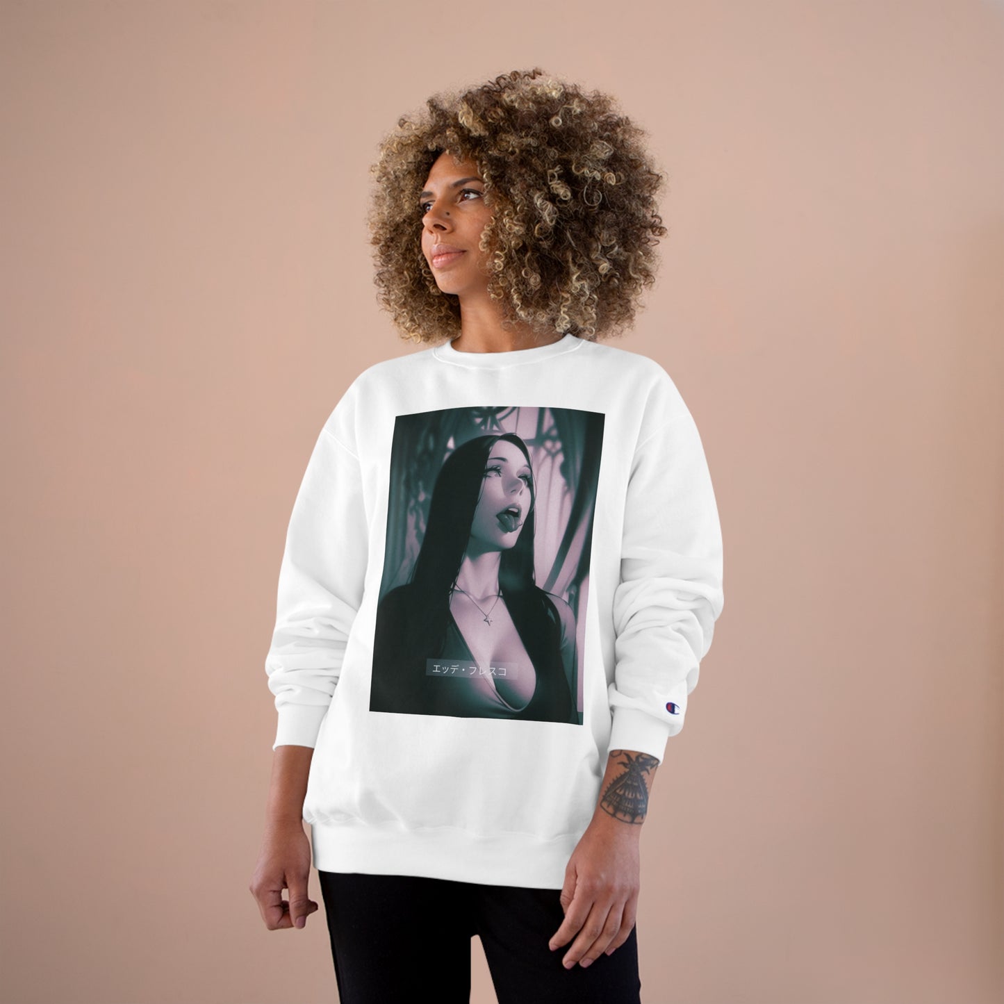 Silly Slut - Anime Style Champion Sweatshirt