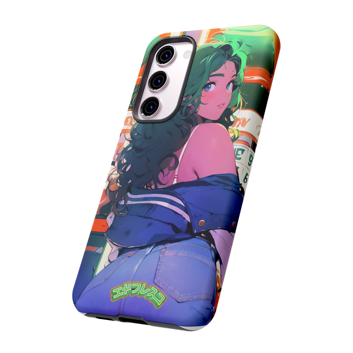 Anime Style Art Tough Cases- "Brat in the Arcade"