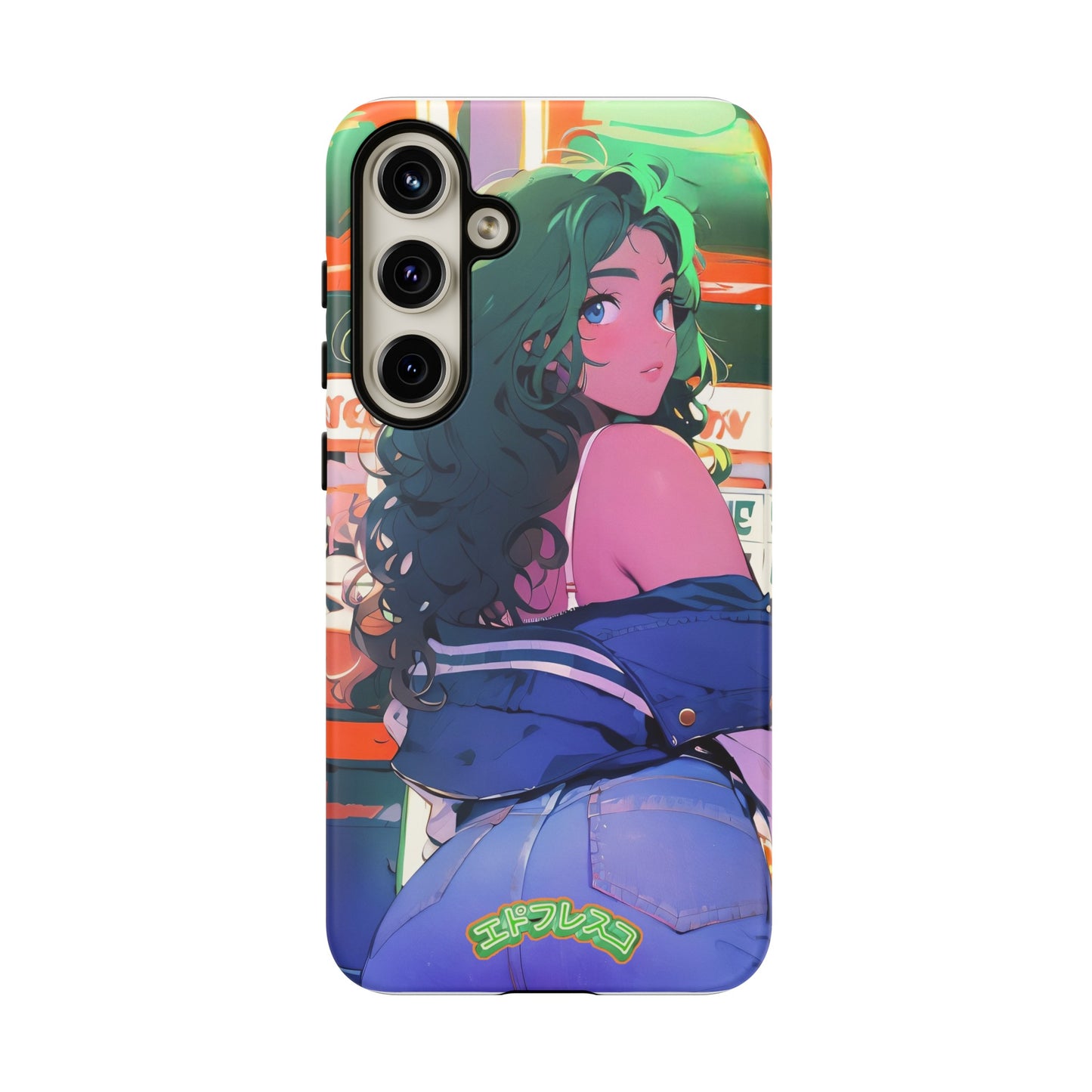 Anime Style Art Tough Cases- "Brat in the Arcade"