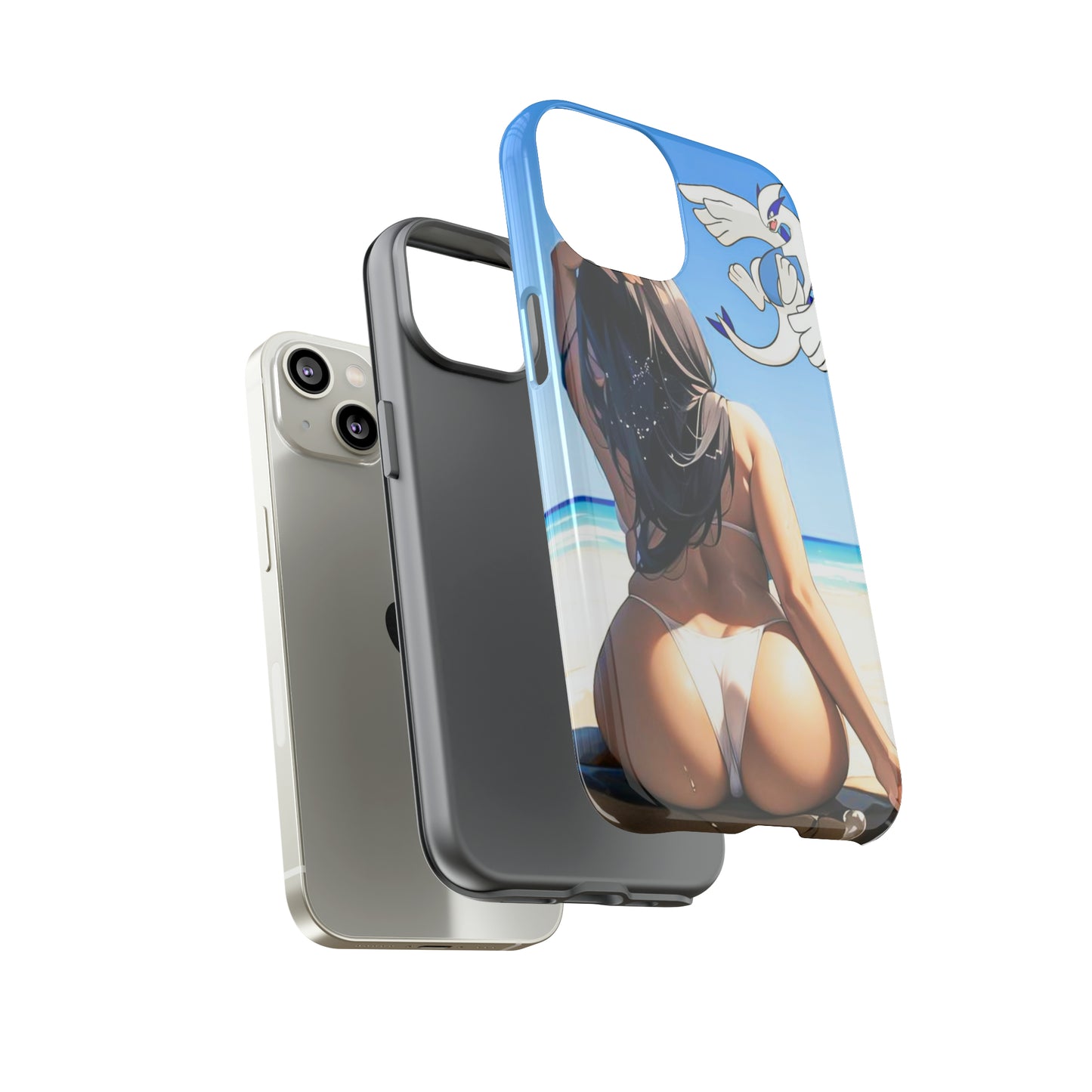 Lady by Water- Anime Style Art Tough Cases