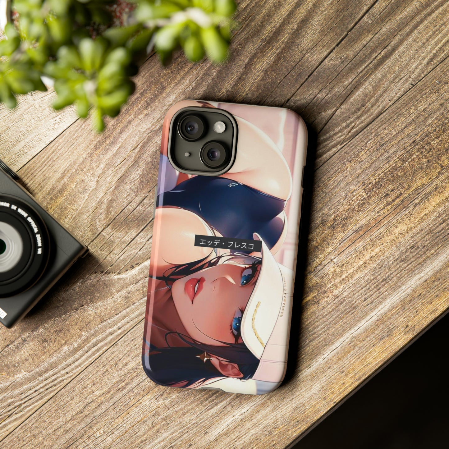 Anime Style Art Tough Cases- "She's too Kind"