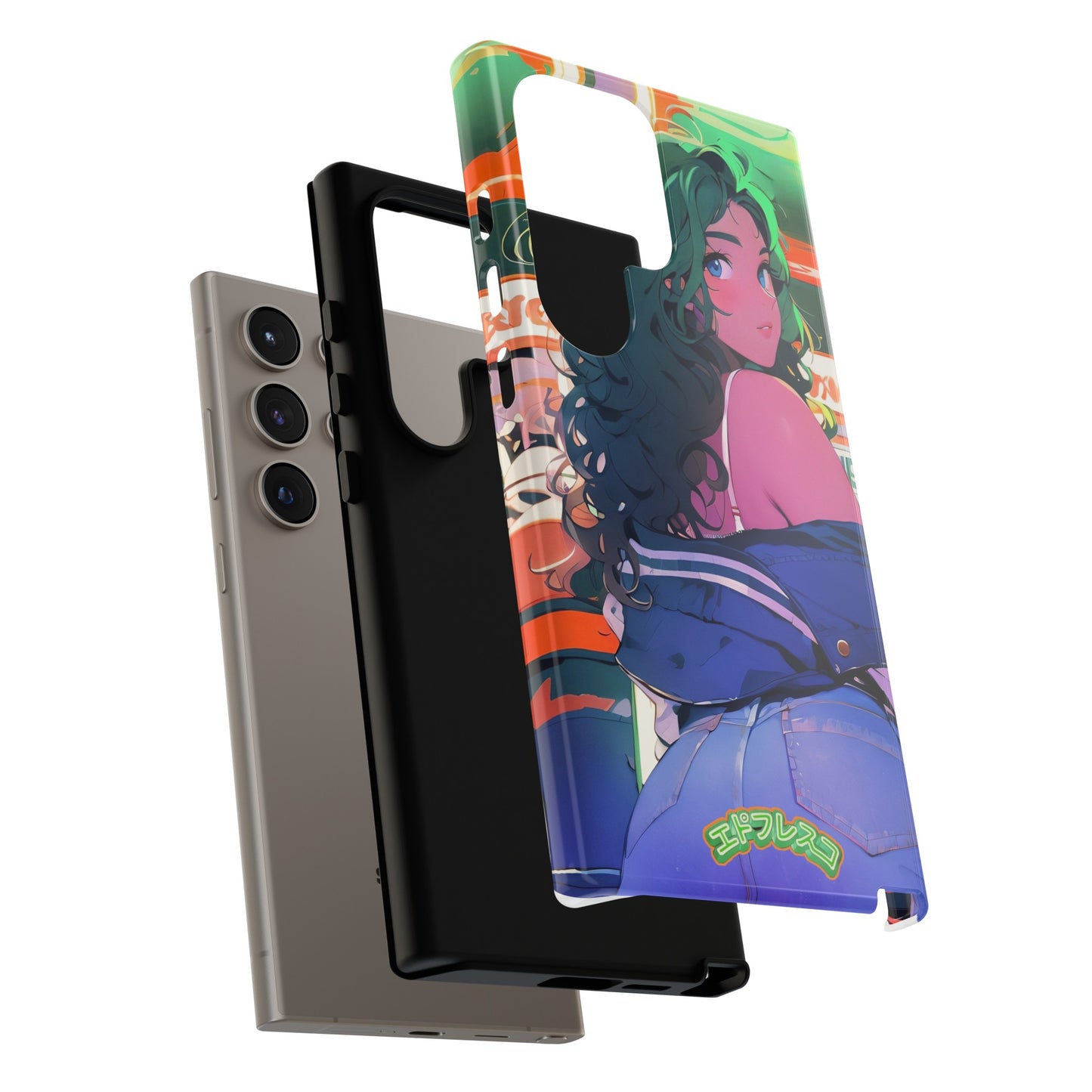 Anime Style Art Tough Cases- "Brat in the Arcade"