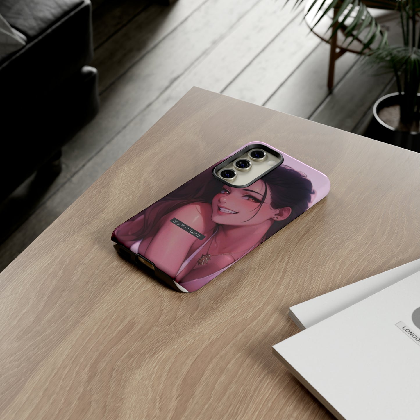 Anime Style Art Tough Cases- "80s Chick"