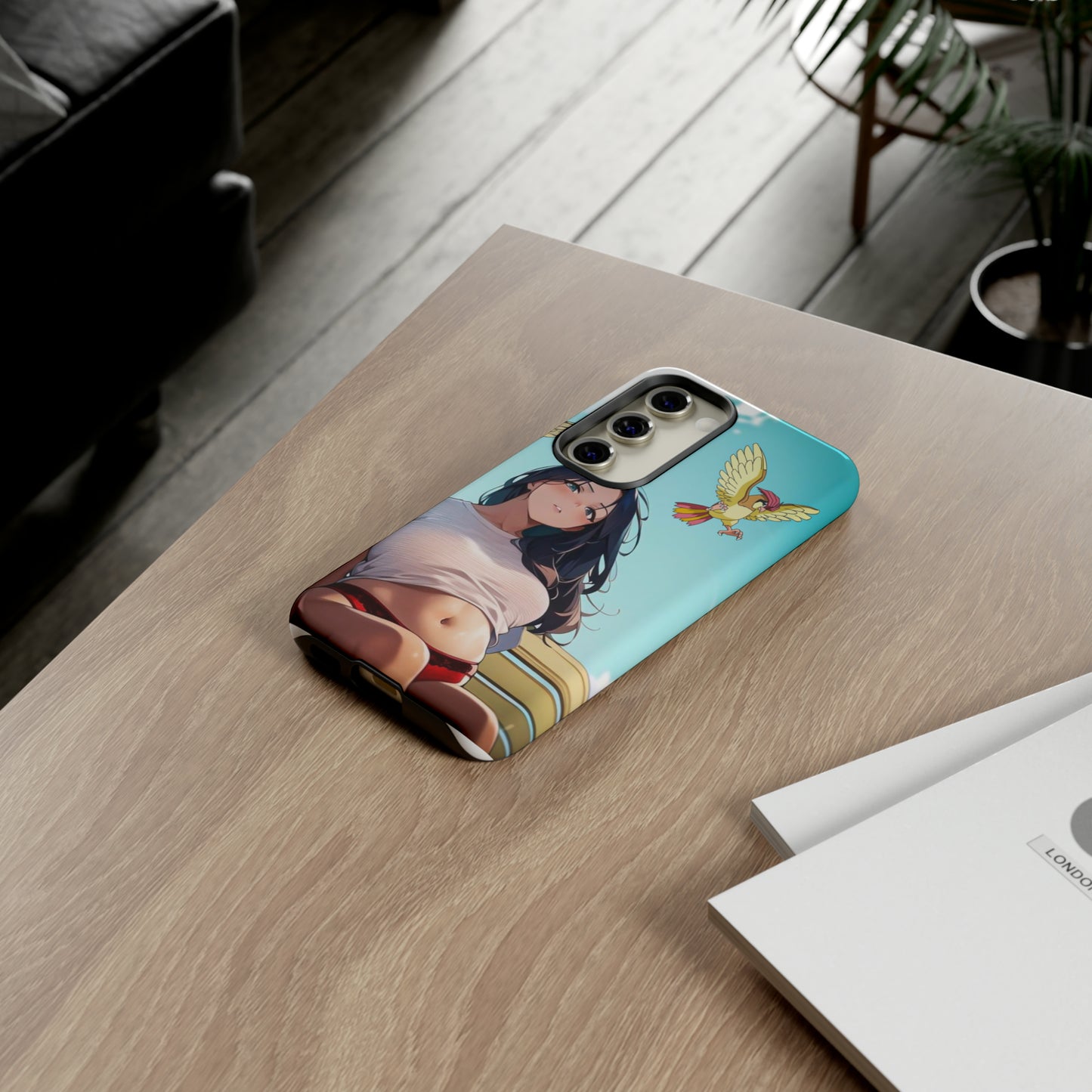 Friends in the Sky- Anime Style Art Tough Cases