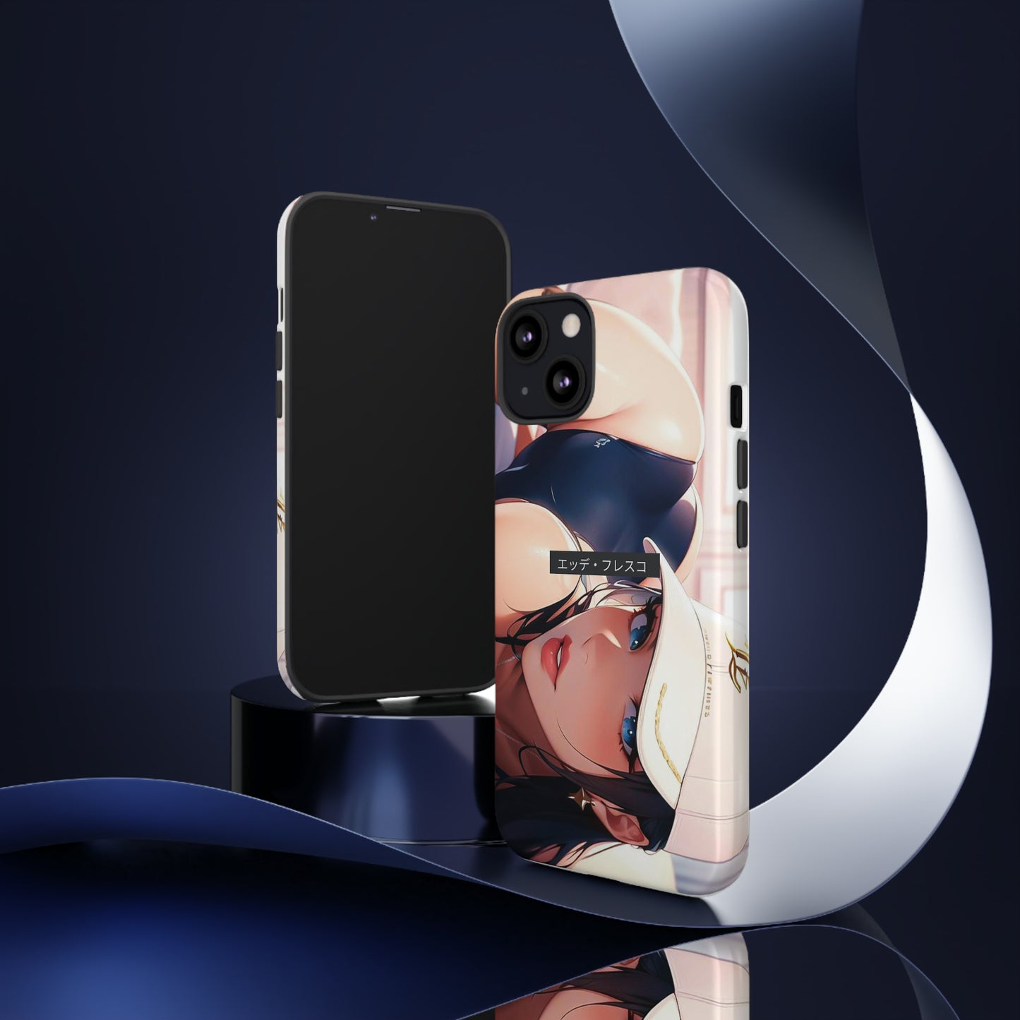 Anime Style Art Tough Cases- "She's too Kind"