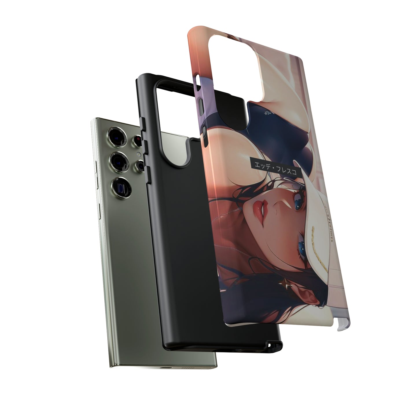 Anime Style Art Tough Cases- "She's too Kind"