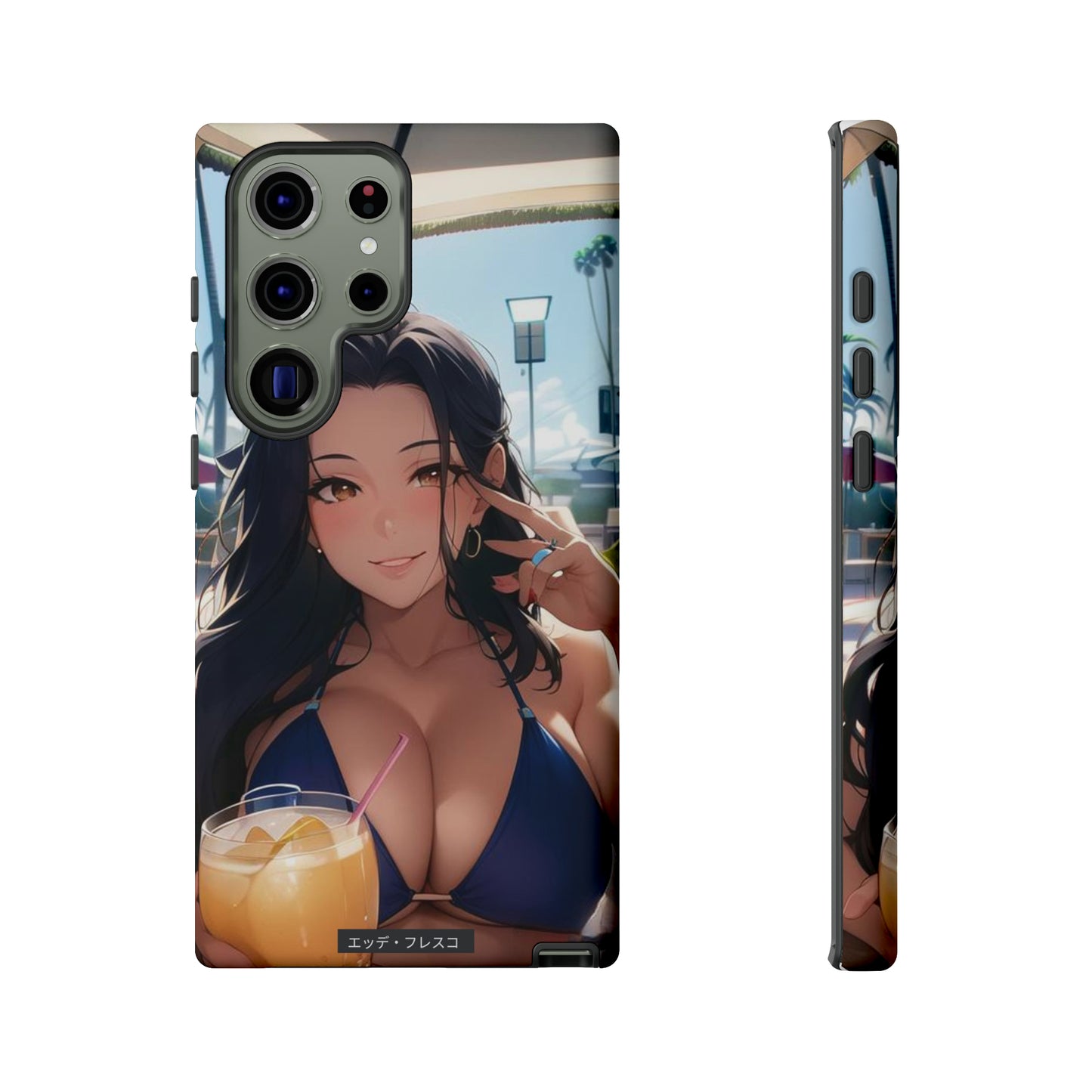 Vacation Baby- Anime Style Art Tough Cases