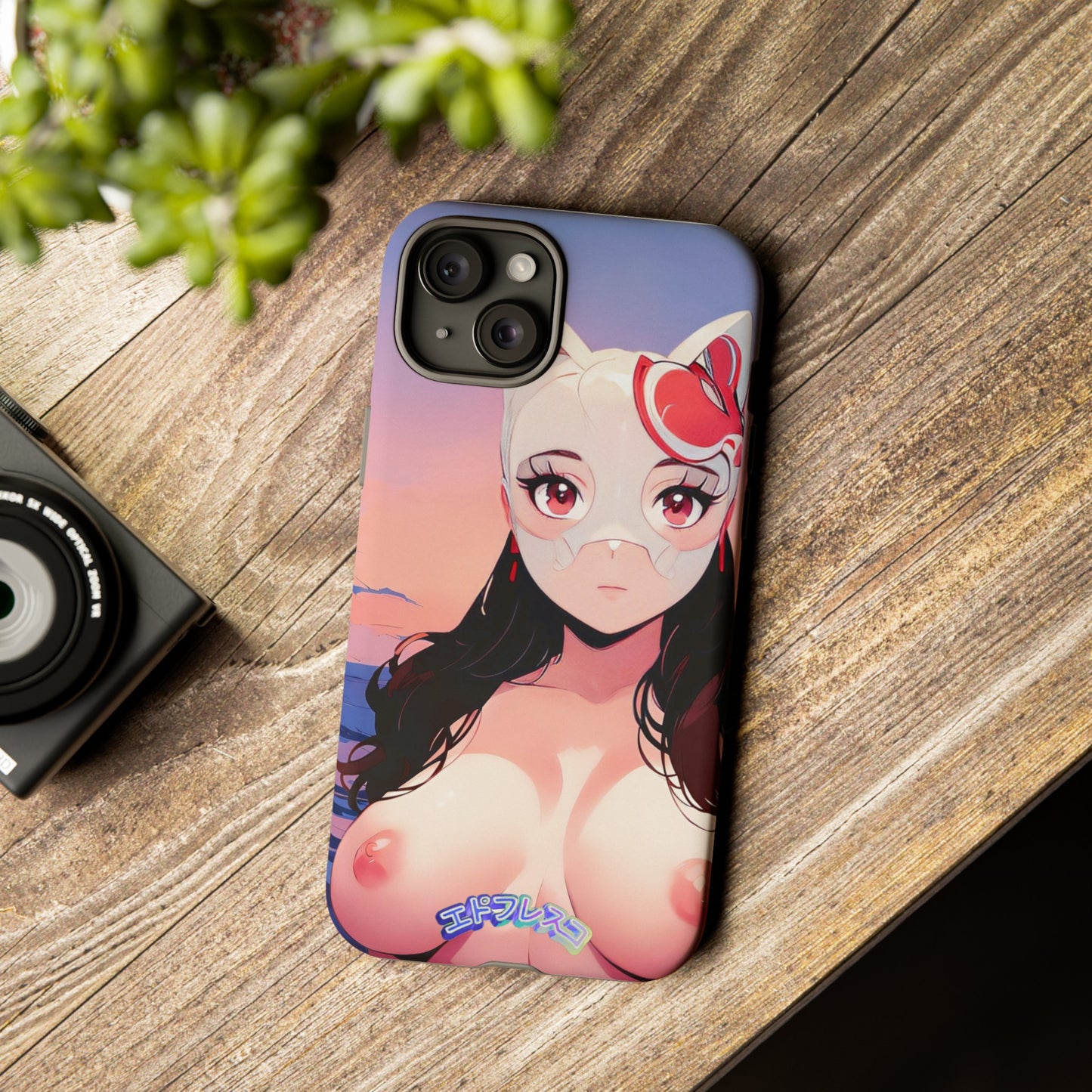 Anime Style Art Tough Cases- "Busty Sunset"