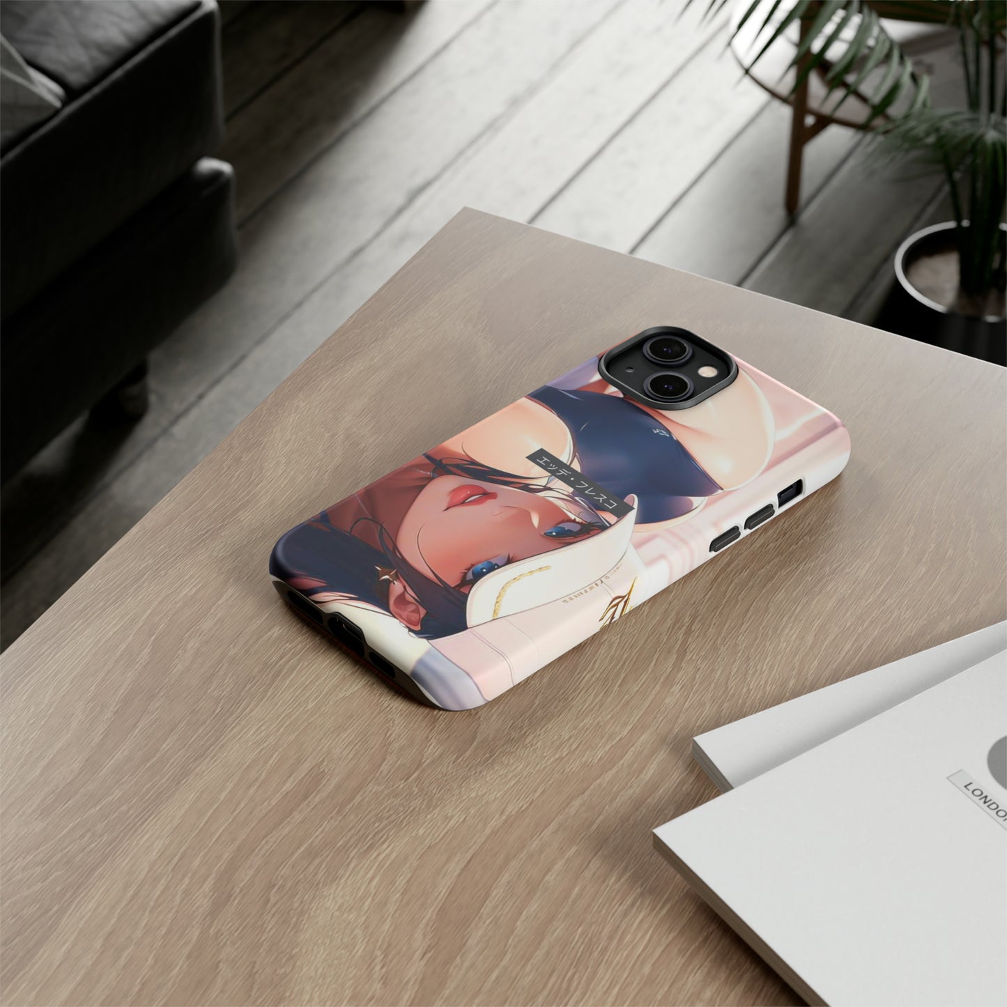 Anime Style Art Tough Cases- "She's too Kind"