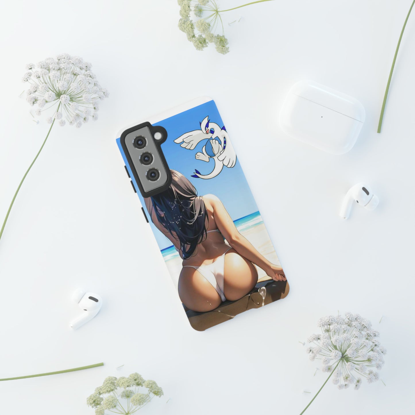 Lady by Water- Anime Style Art Tough Cases