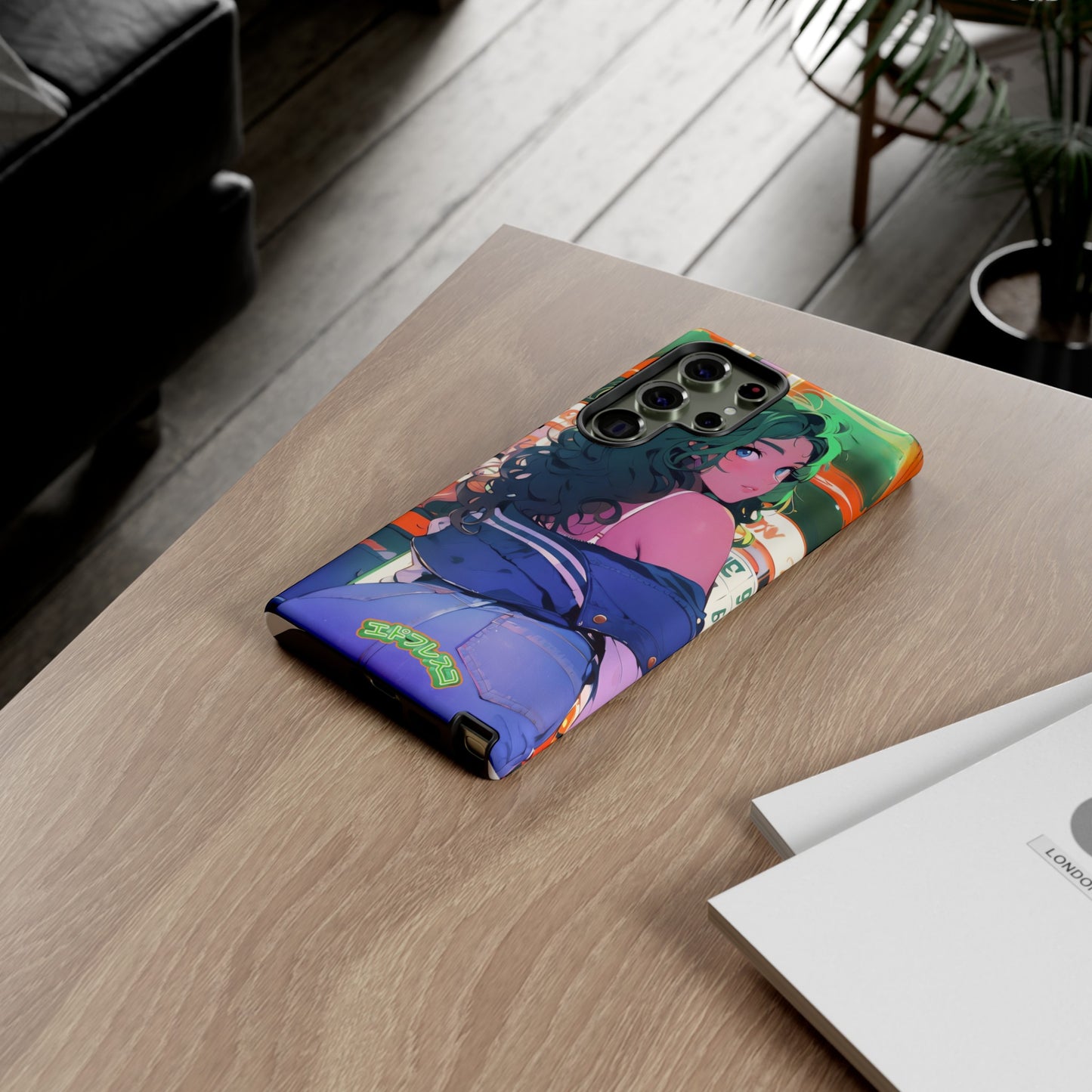 Anime Style Art Tough Cases- "Brat in the Arcade"