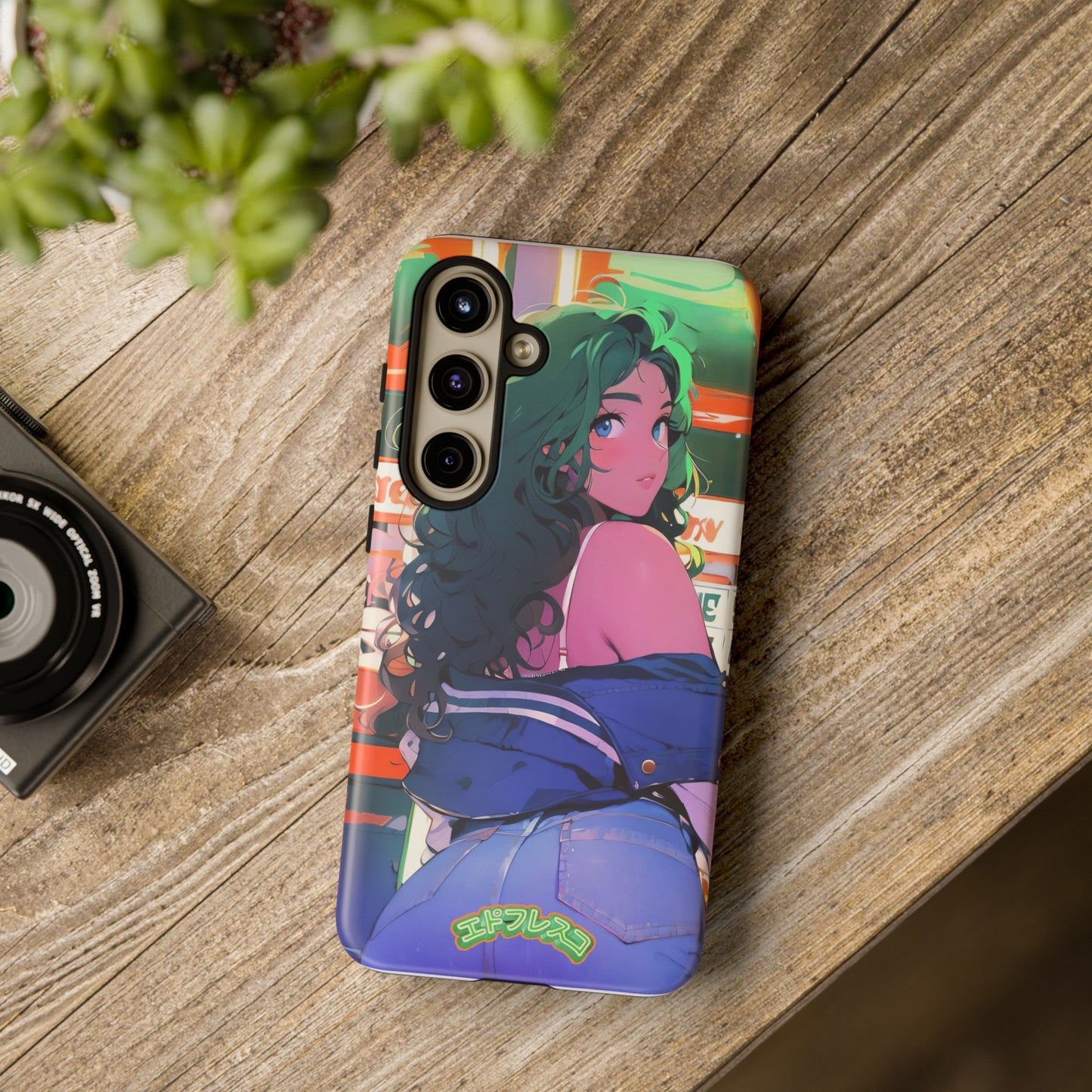 Anime Style Art Tough Cases- "Brat in the Arcade"