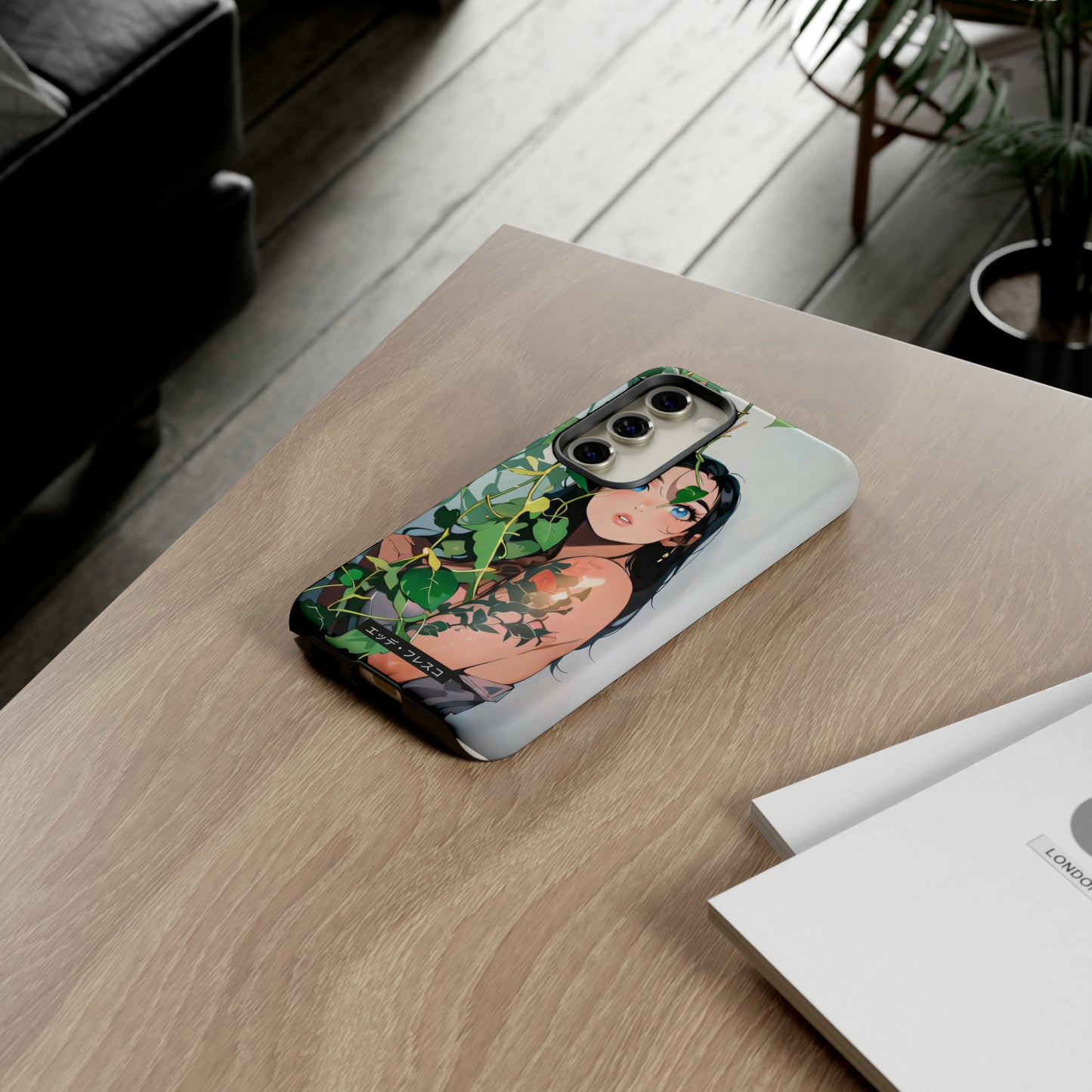 Anime Style Art Tough Cases- "She's Shy"