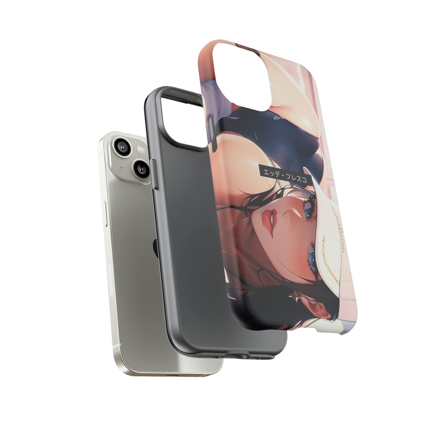 Anime Style Art Tough Cases- "She's too Kind"
