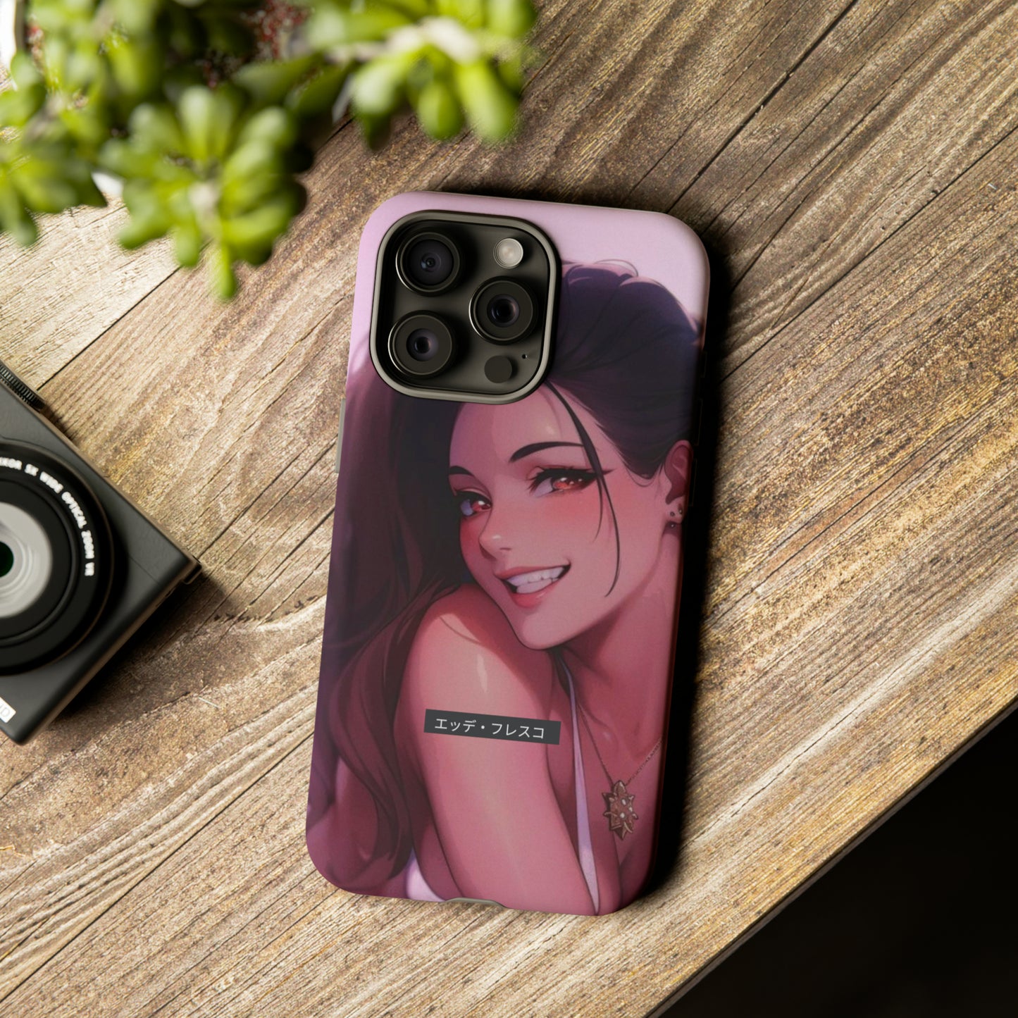 Anime Style Art Tough Cases- "80s Chick"