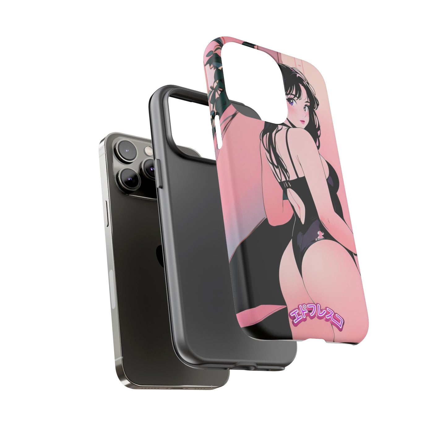Anime Style Art Tough Cases- "Pink Party"