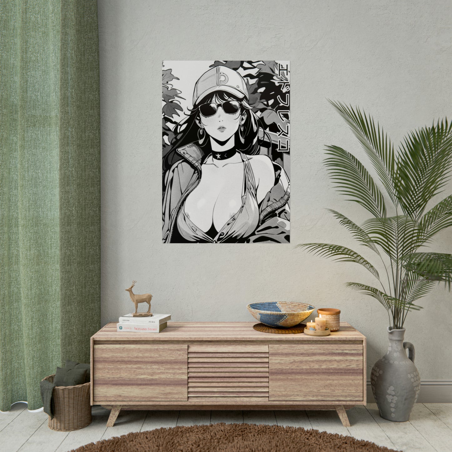 Anime Style Art Rolled Posters- "The Killer"