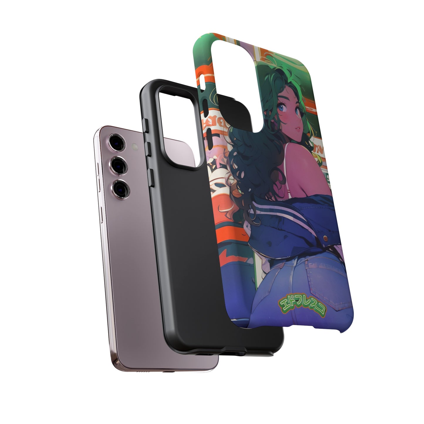 Anime Style Art Tough Cases- "Brat in the Arcade"