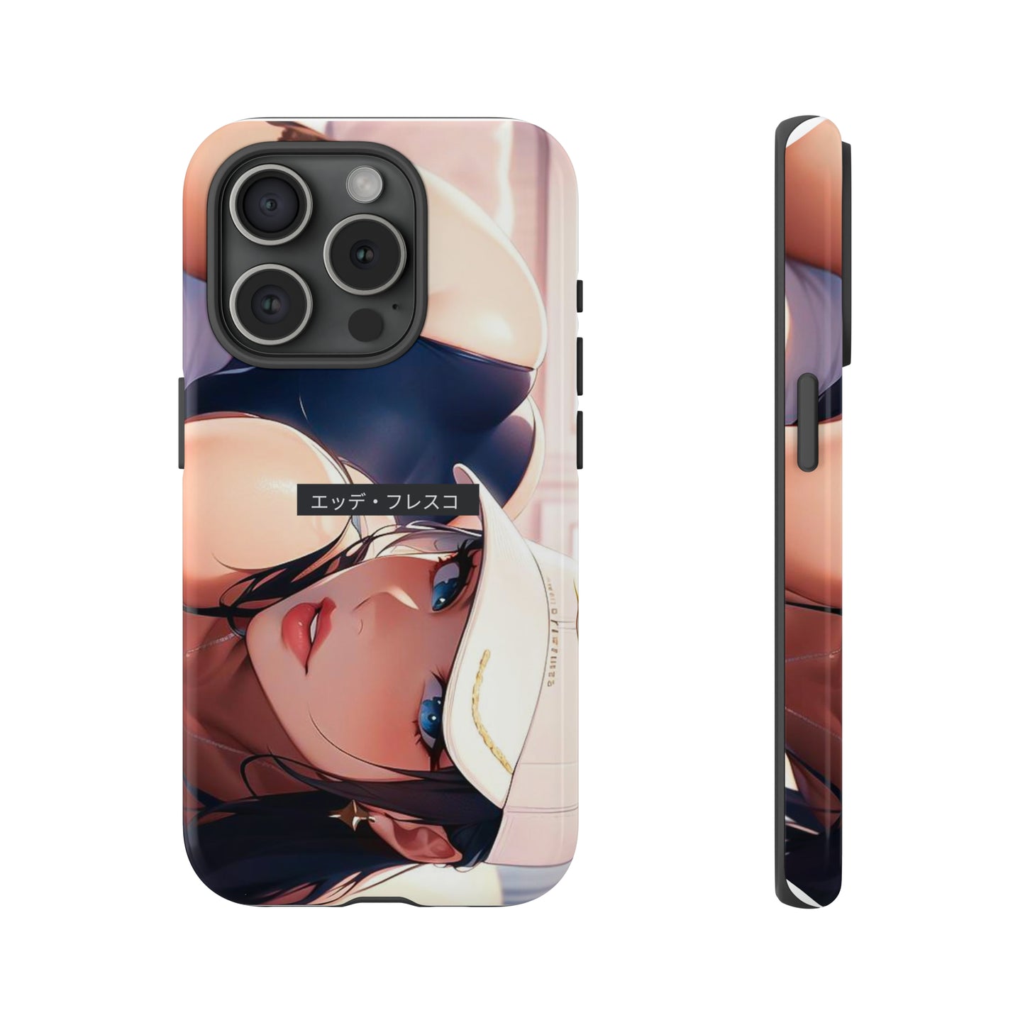 Anime Style Art Tough Cases- "She's too Kind"