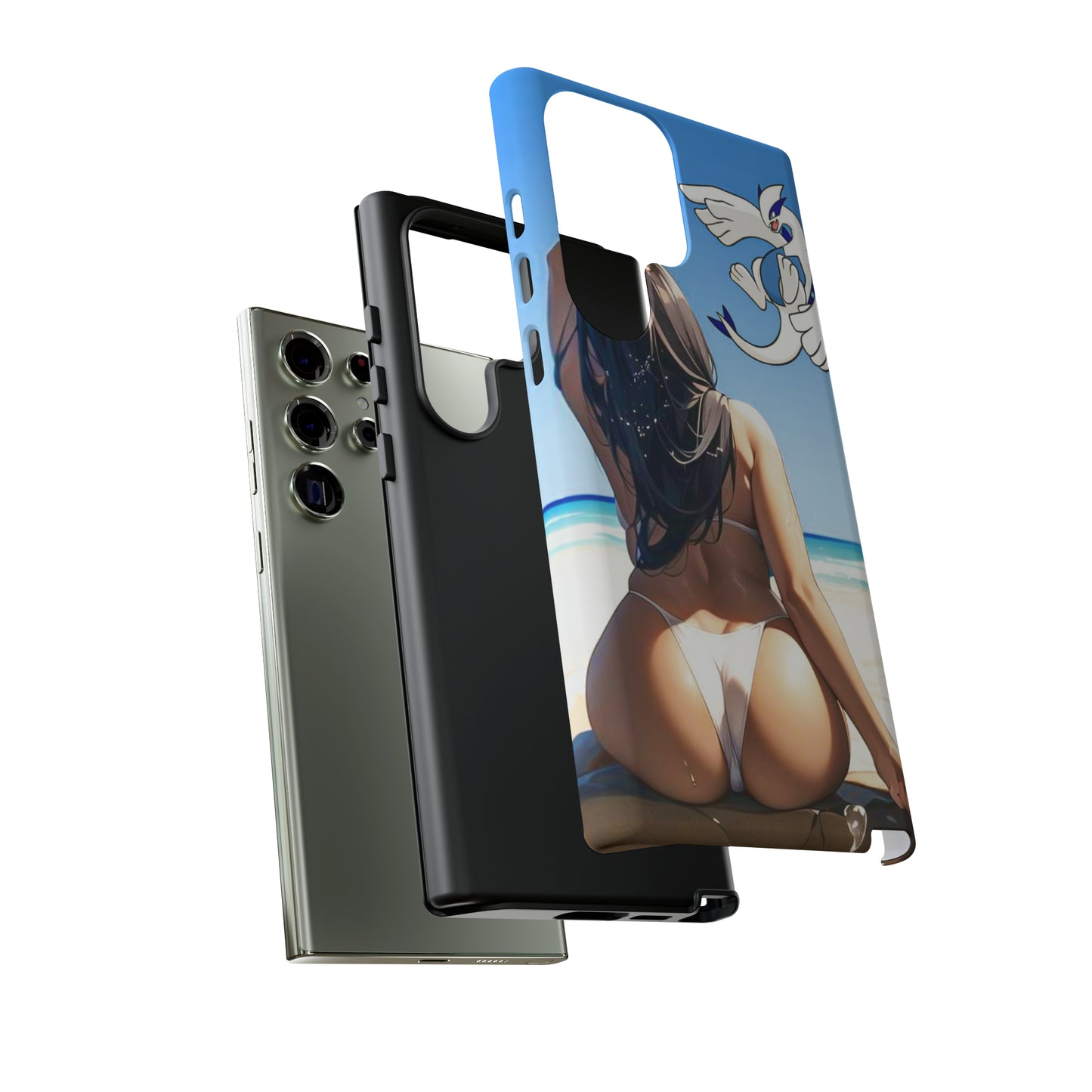Lady by Water- Anime Style Art Tough Cases