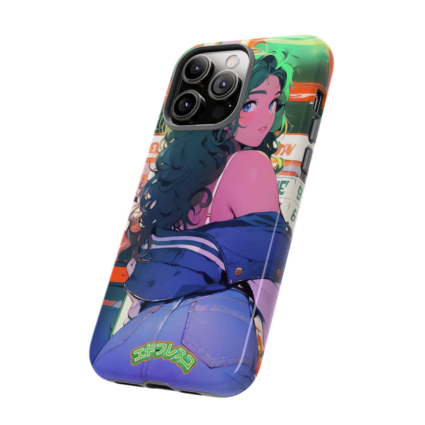 Anime Style Art Tough Cases- "Brat in the Arcade"