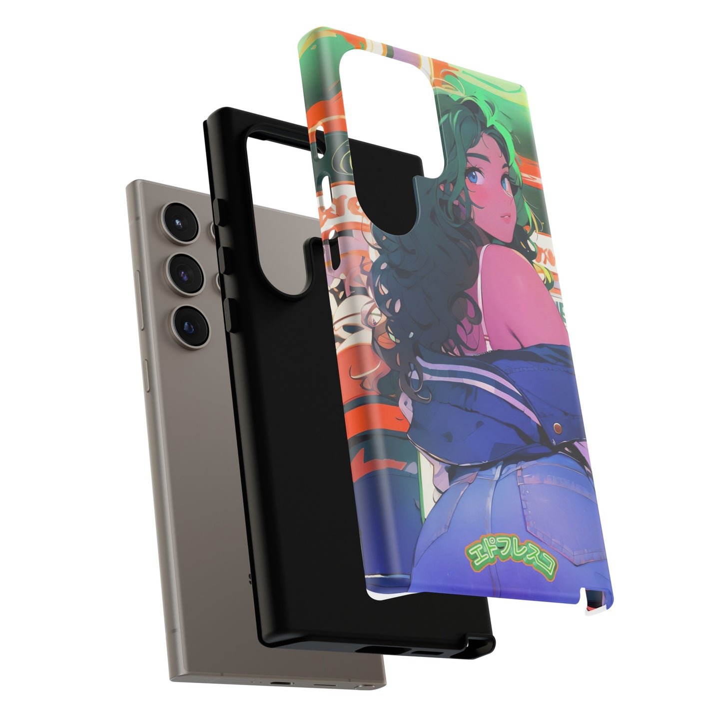Anime Style Art Tough Cases- "Brat in the Arcade"