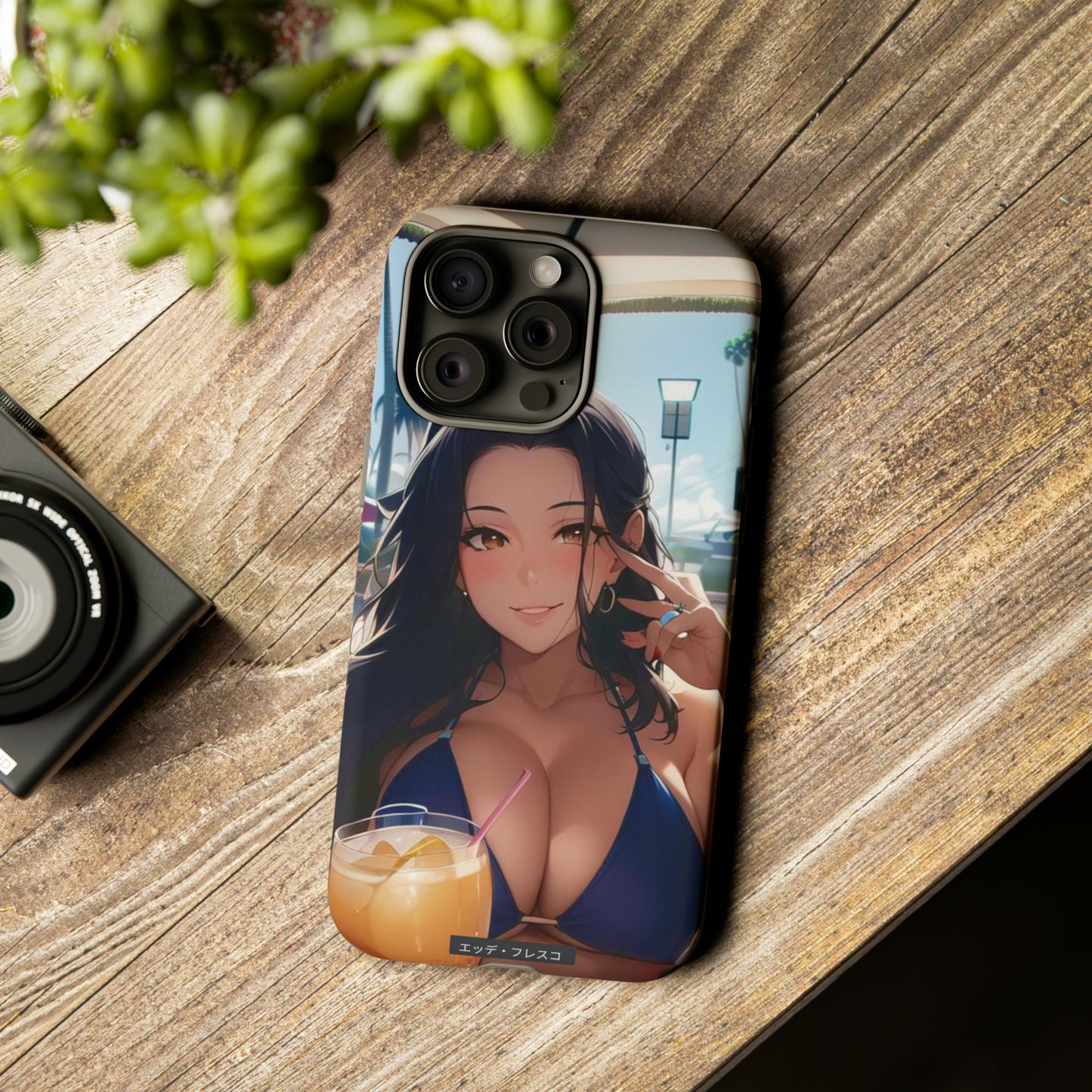 Vacation Baby- Anime Style Art Tough Cases