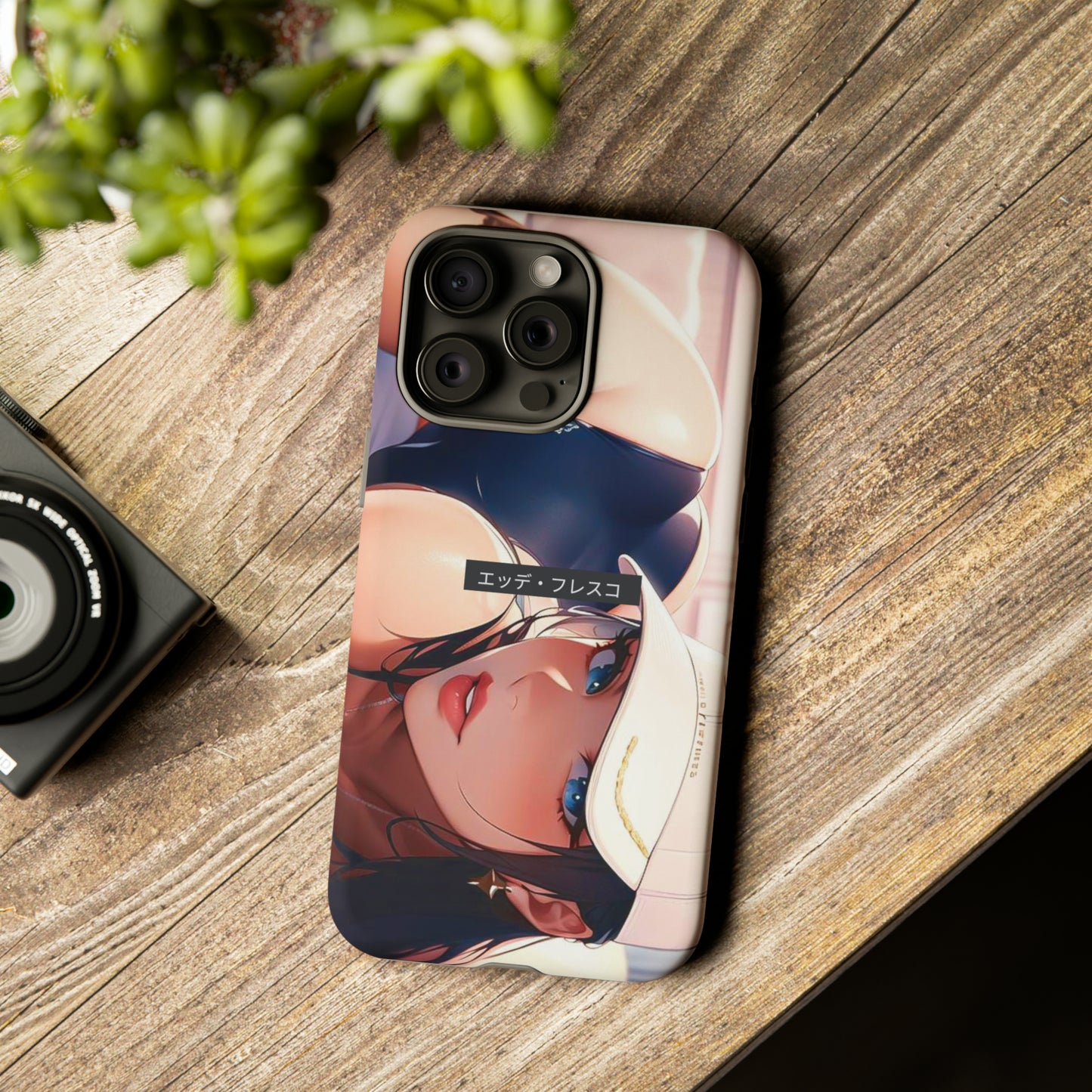 Anime Style Art Tough Cases- "She's too Kind"