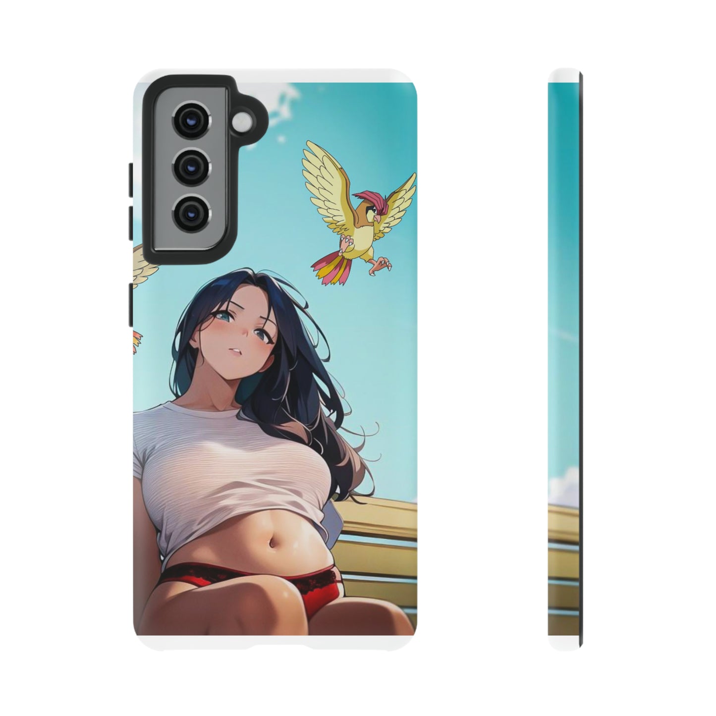 Friends in the Sky- Anime Style Art Tough Cases