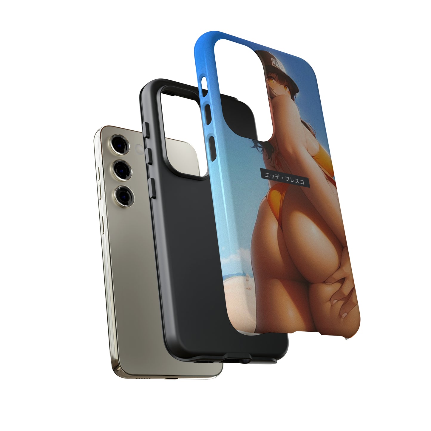 Anime Style Art Tough Cases- "Matching the Sunset"