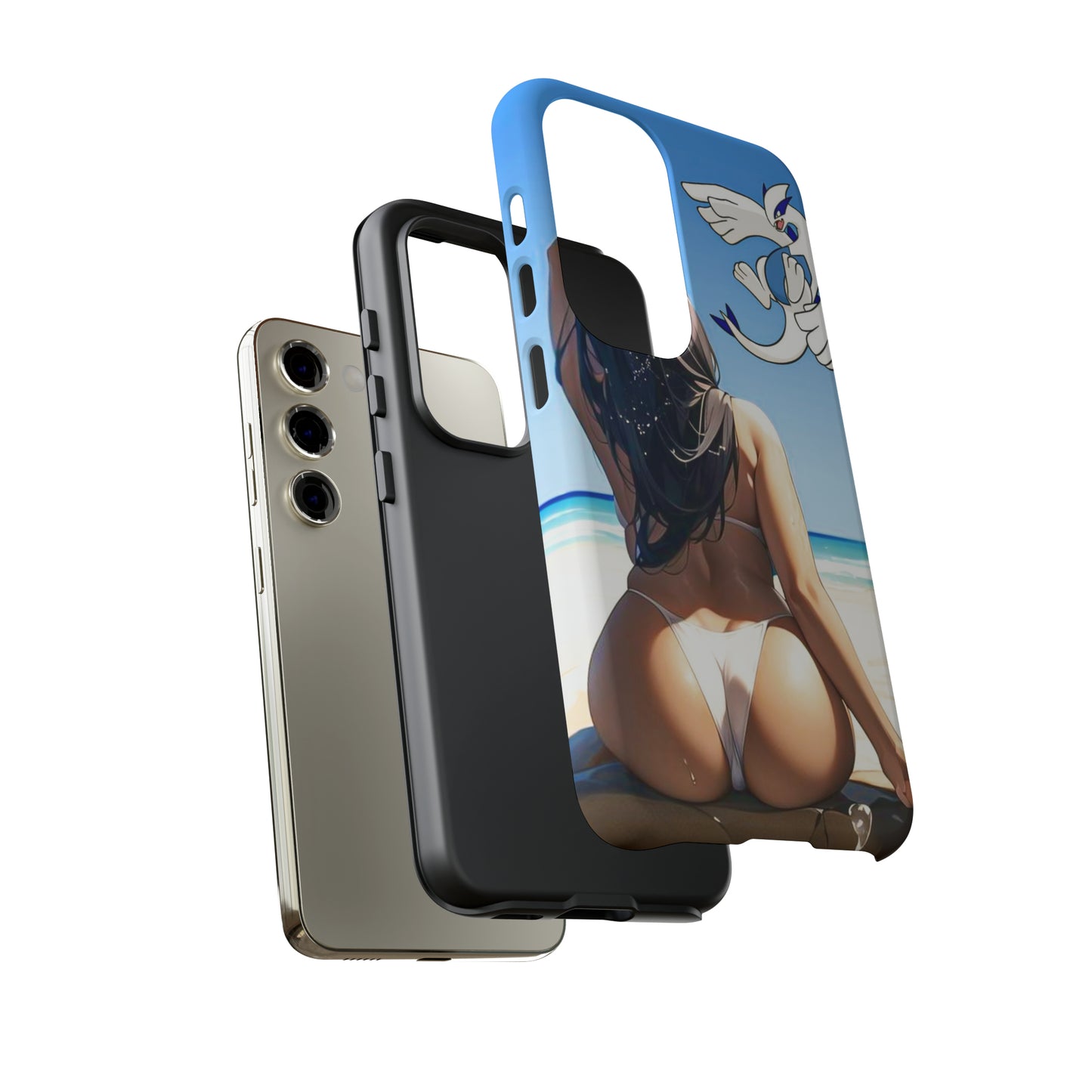 Lady by Water- Anime Style Art Tough Cases