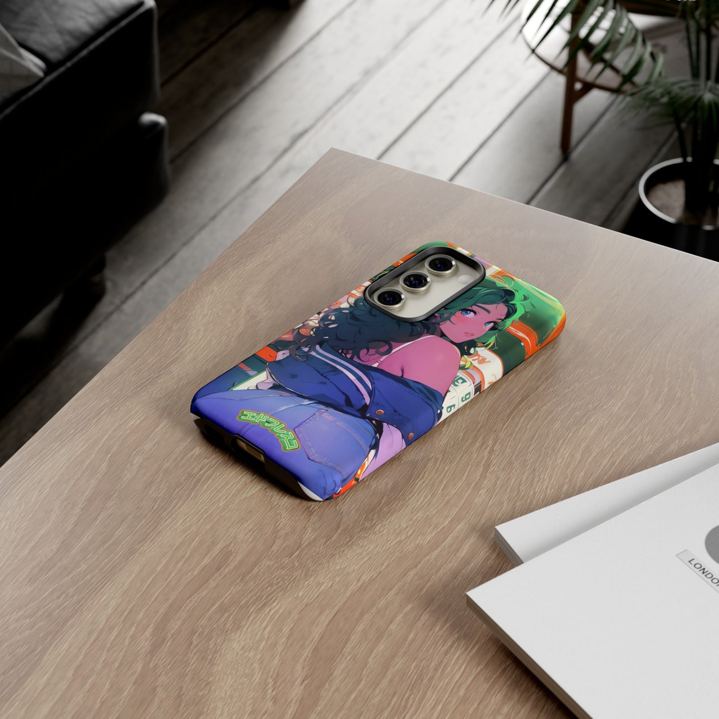 Anime Style Art Tough Cases- "Brat in the Arcade"