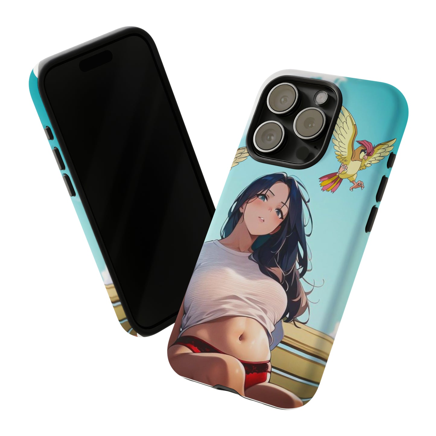Friends in the Sky- Anime Style Art Tough Cases